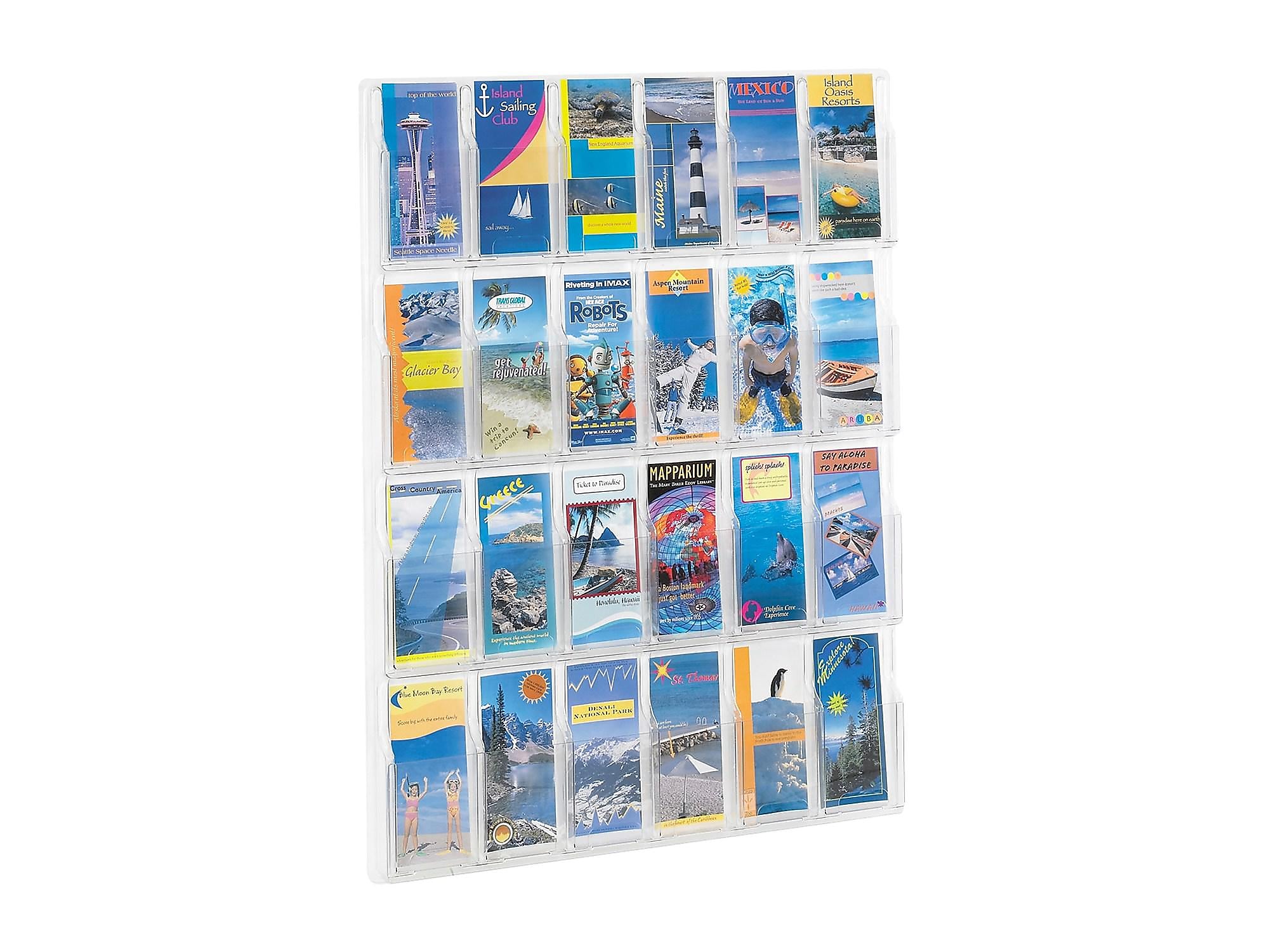 Safco Brochure Holder, 41