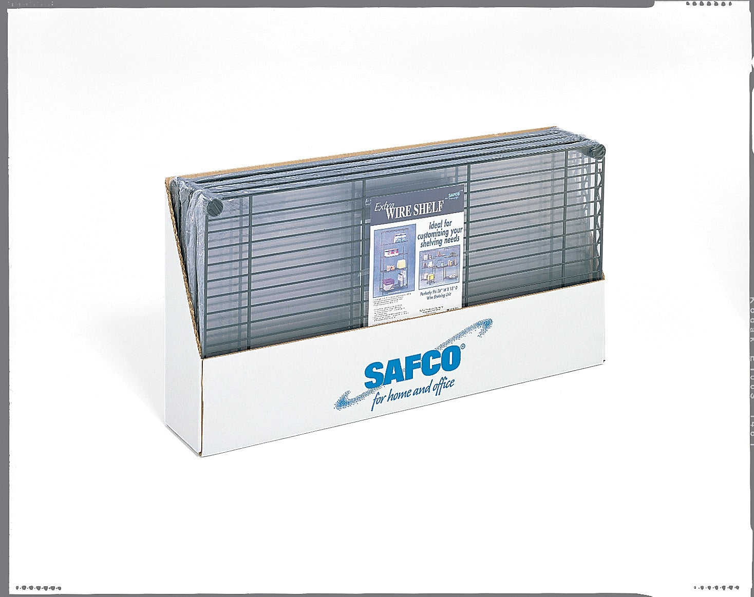 Safco Commercial Extra 2-Shelf Metal Shelf, 48