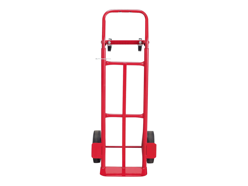 Safco Convertible Heavy-Duty Hand Truck, 600 lbs., Red