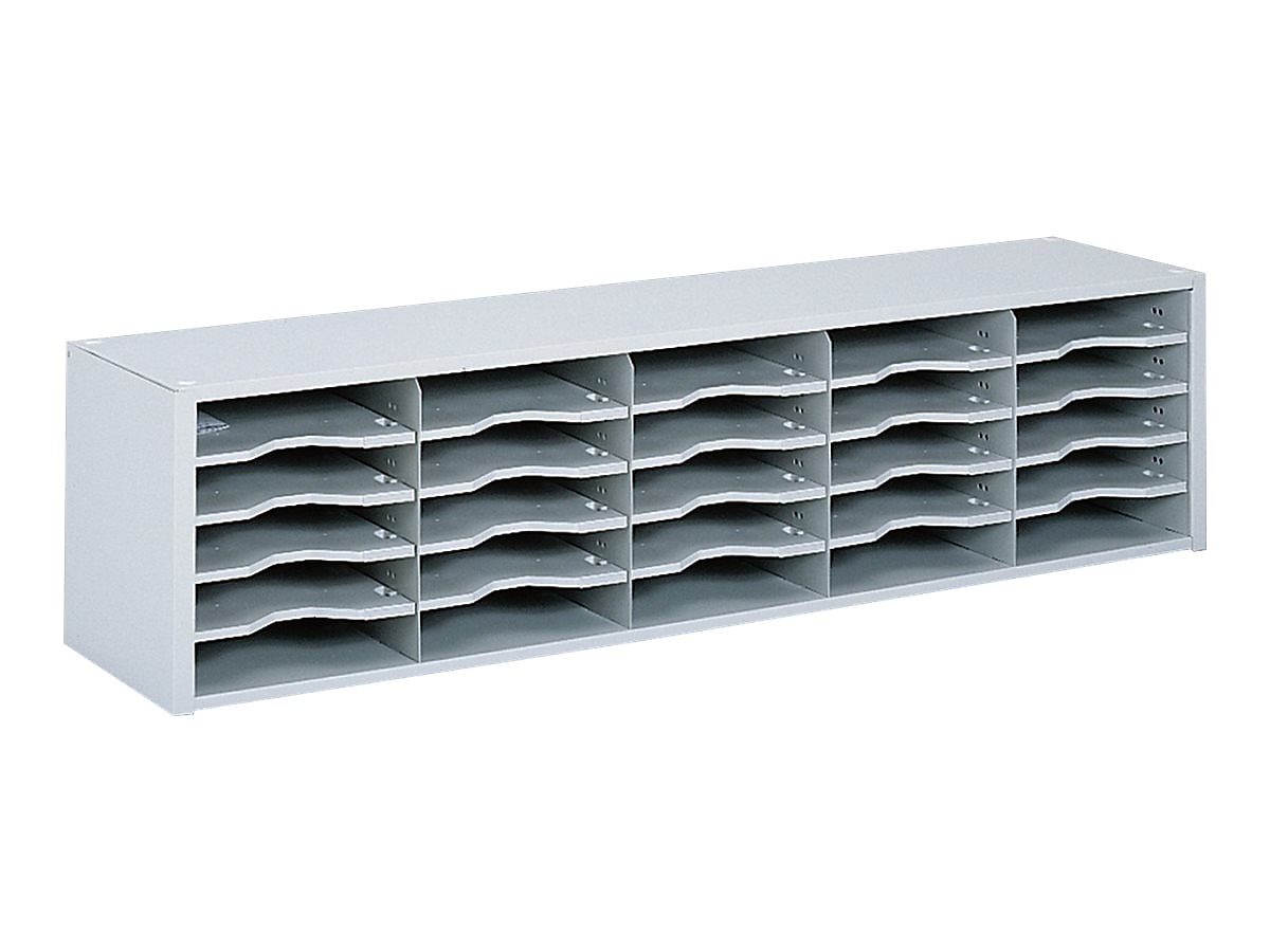 Safco E-Z Sort® 20-Compartment Sorting Rack, 57.5