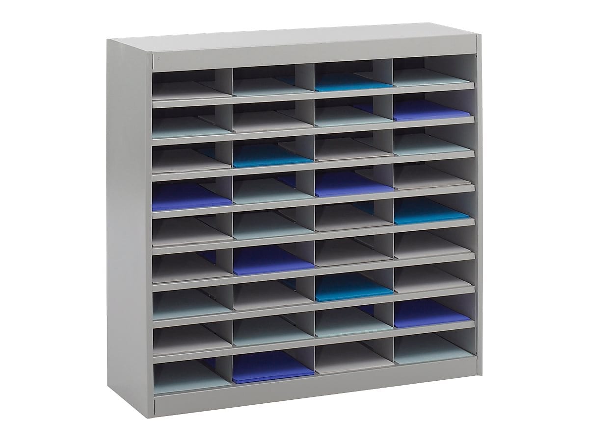 Safco E-Z Stor® 36-Compartment Literature Organizers, 37.5