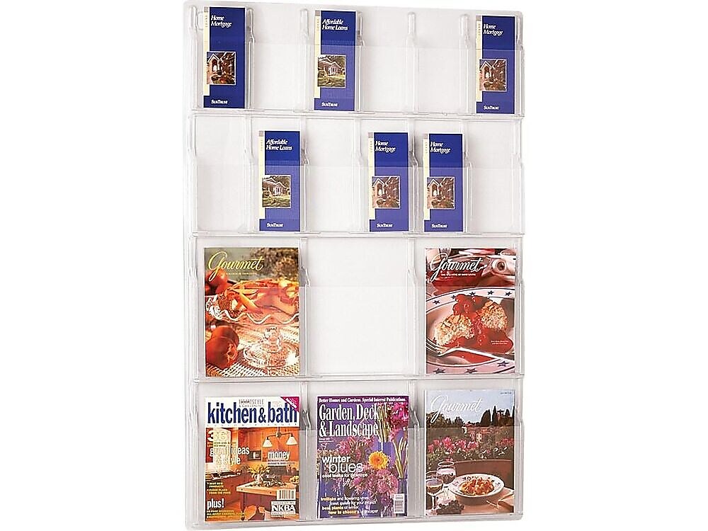 Safco Magazine Holder, 45