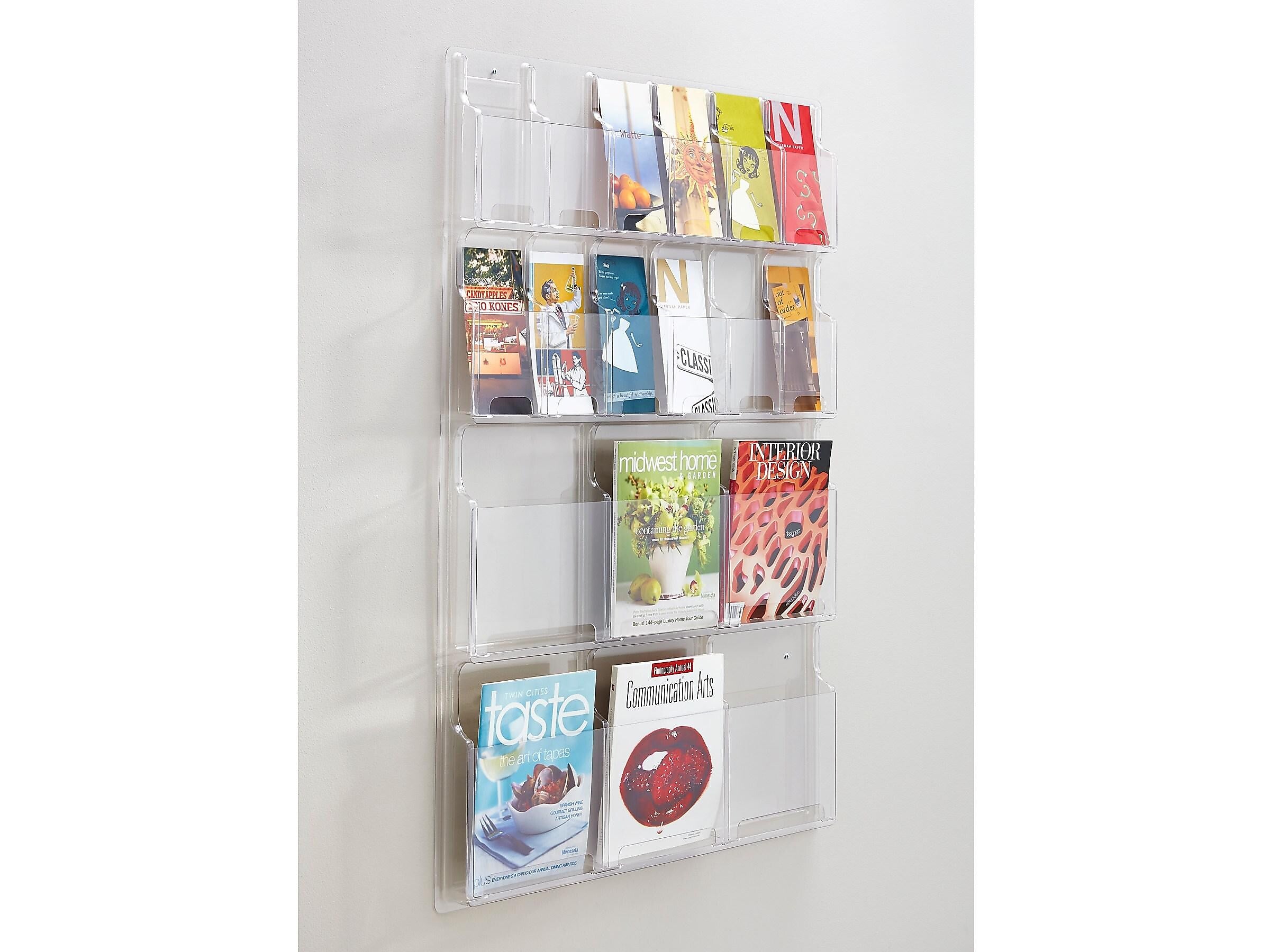 Safco Magazine Holder, 45