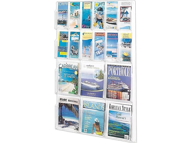 Safco Magazine Holder, 45