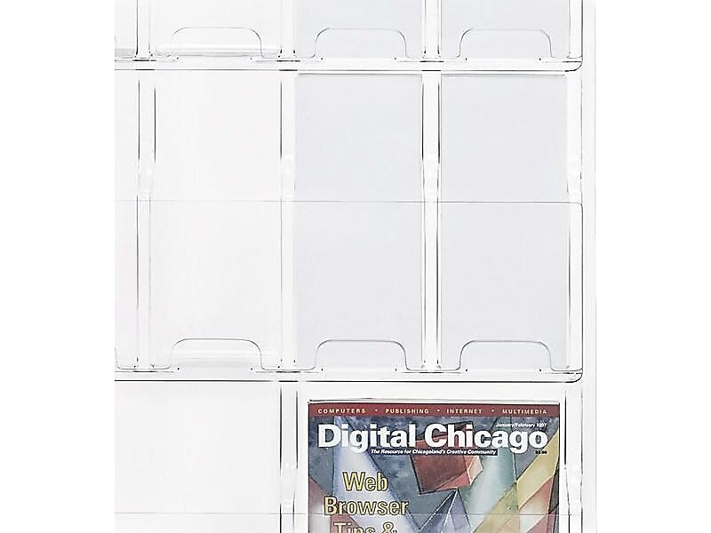 Safco Magazine Holder, 45