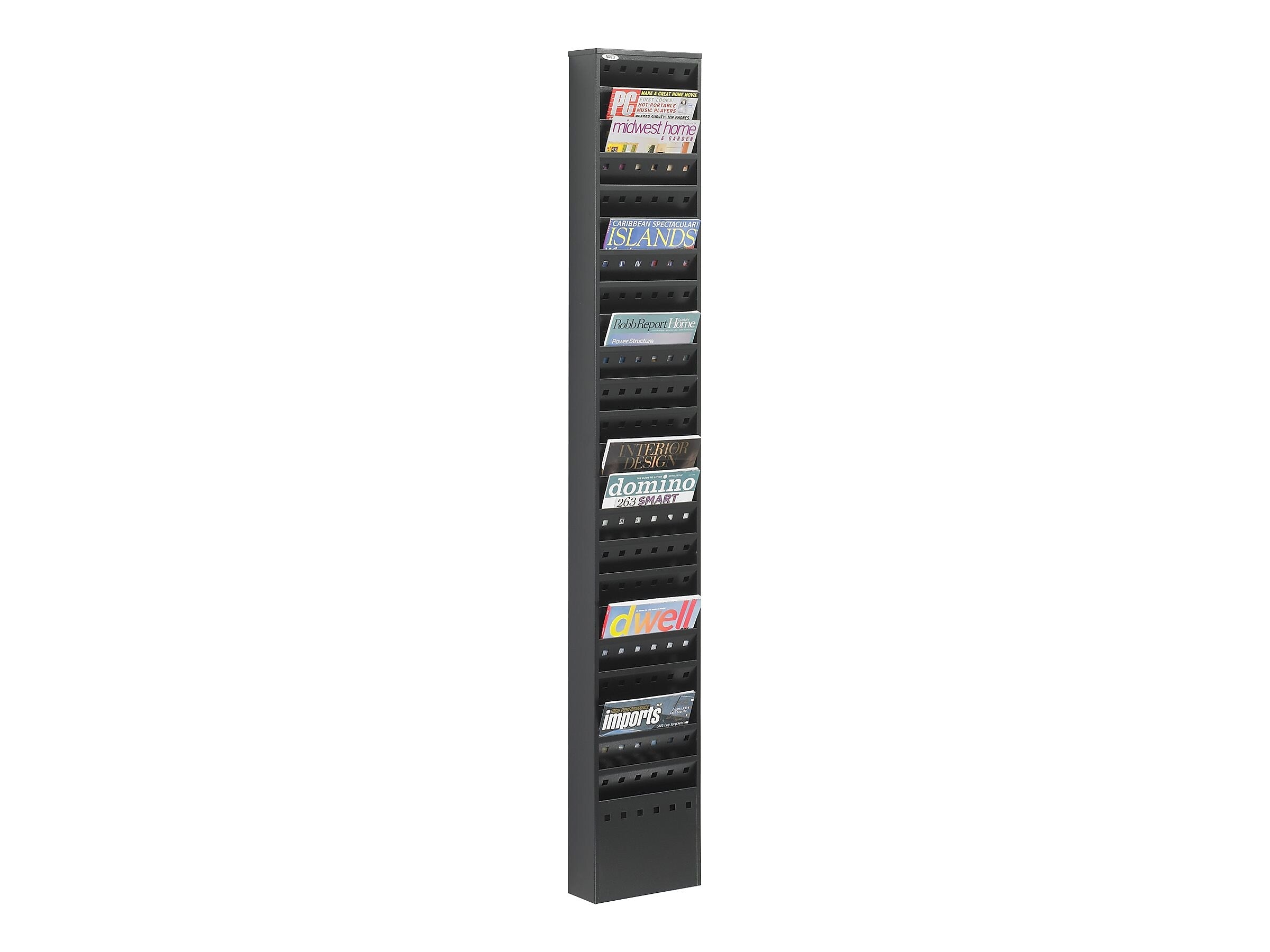 Safco Magazine Holder, 65.5