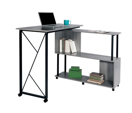 Safco Mood 53" Standing Desk Gray 1904GR