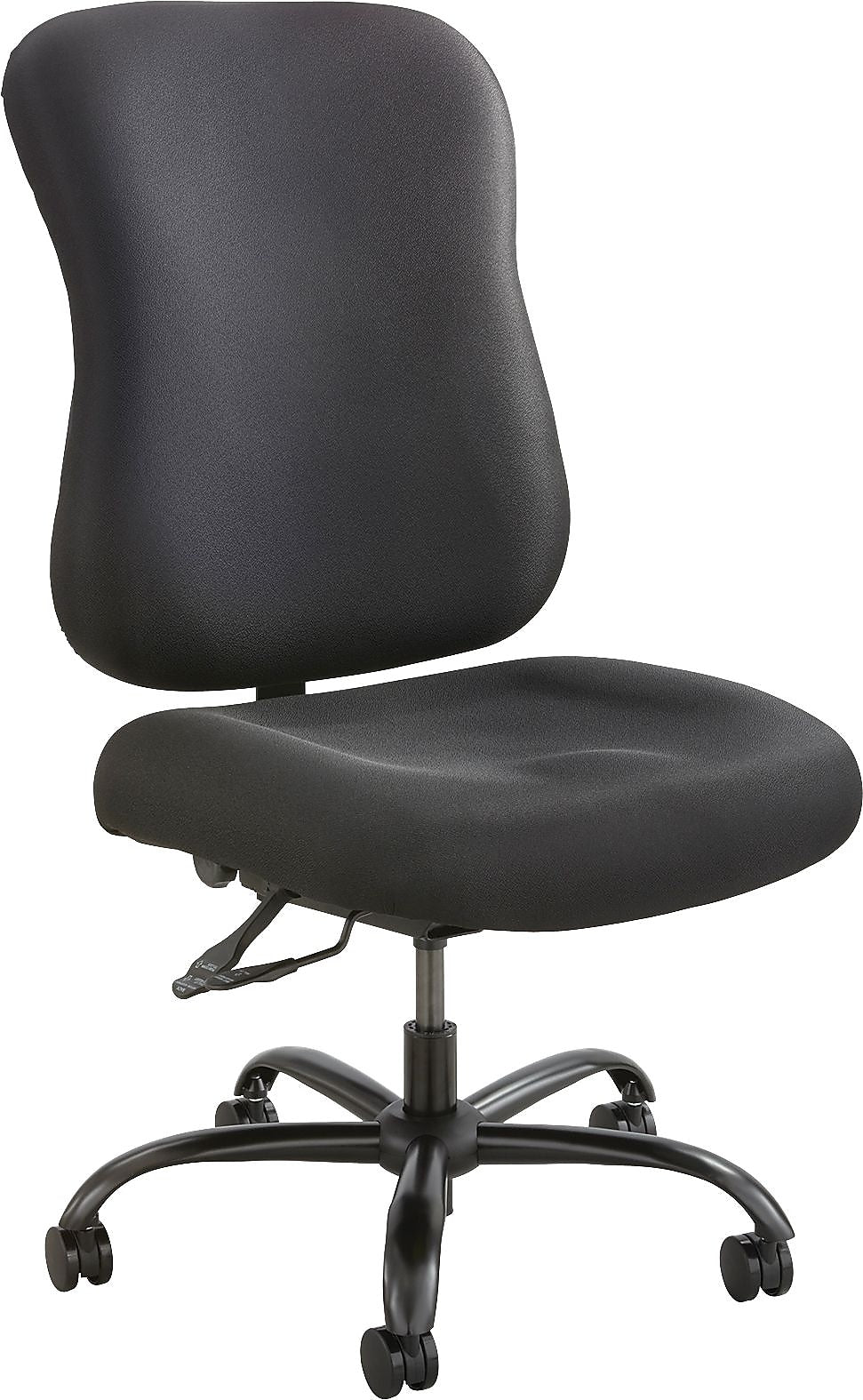 Safco Optimus Fabric Computer and Desk Chair, Black