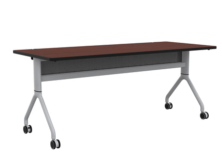 Safco Rumba Training Room Table, 30" x 72", Biltmore Cherry