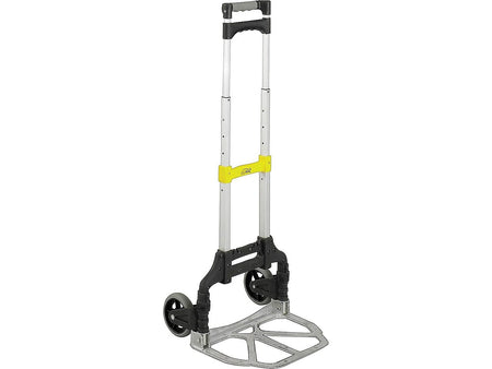 Safco Stow and Go Cart Hand Truck, 110 lbs., Black