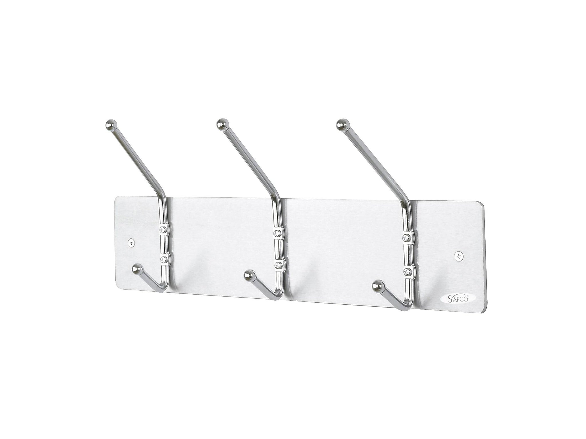 Safco Wall Rack, Silver, Metal
