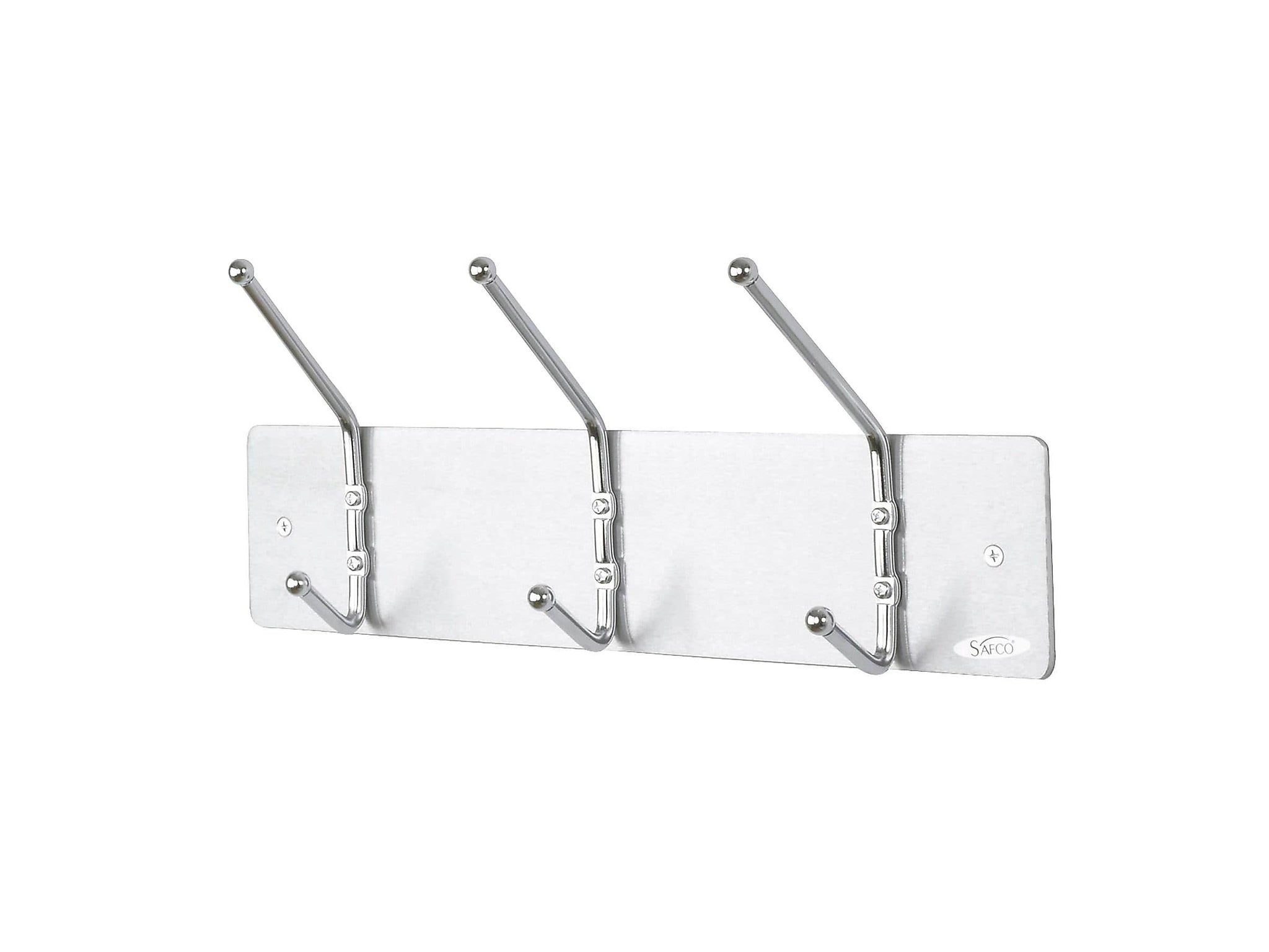 Safco Wall Rack, Silver, Metal