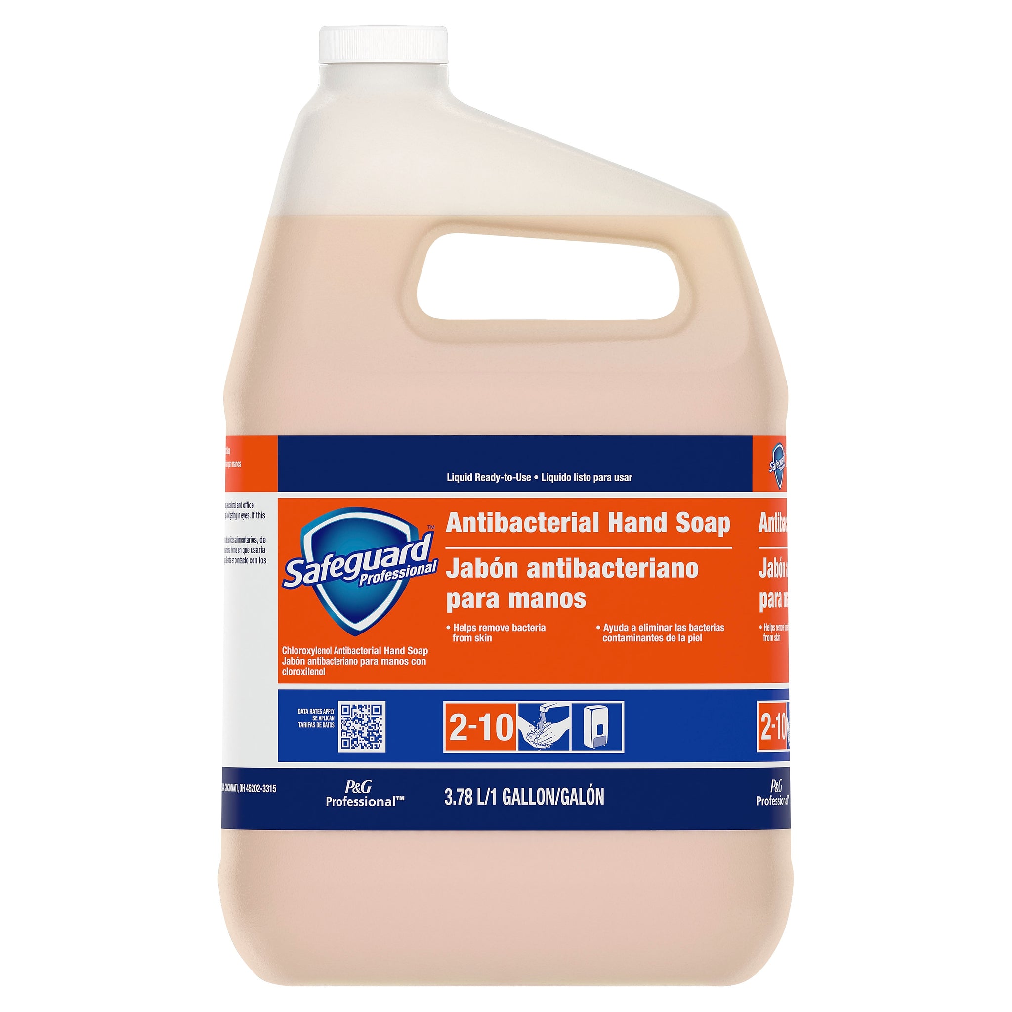 Safeguard Professional Antibacterial Liquid Hand Soap, 1 gal., 2/Carton