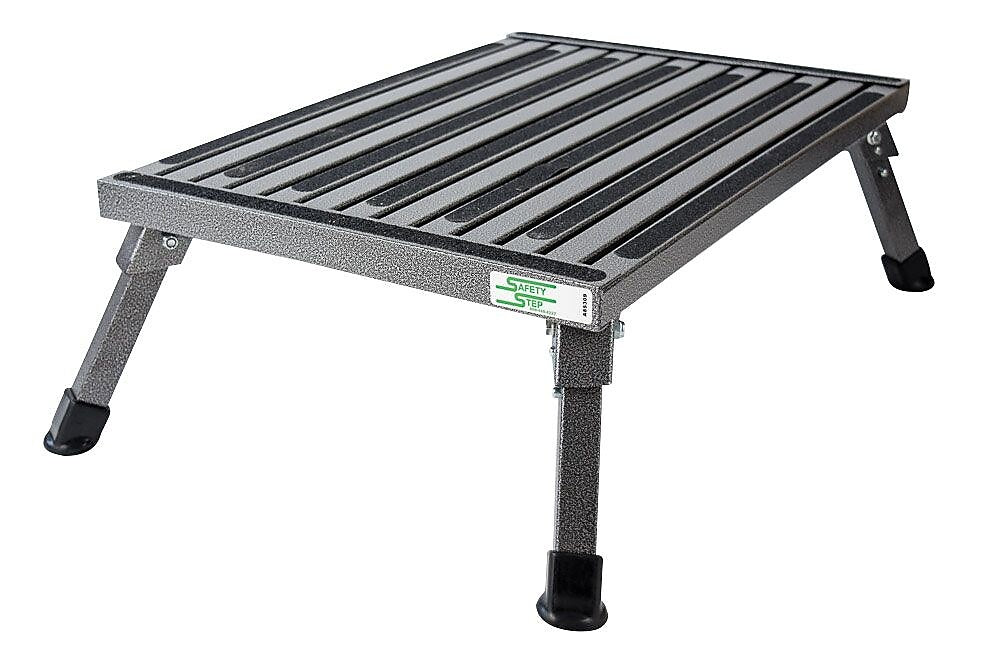 Safety Step Extra Large Folding Aluminum Step, 1000lbs.