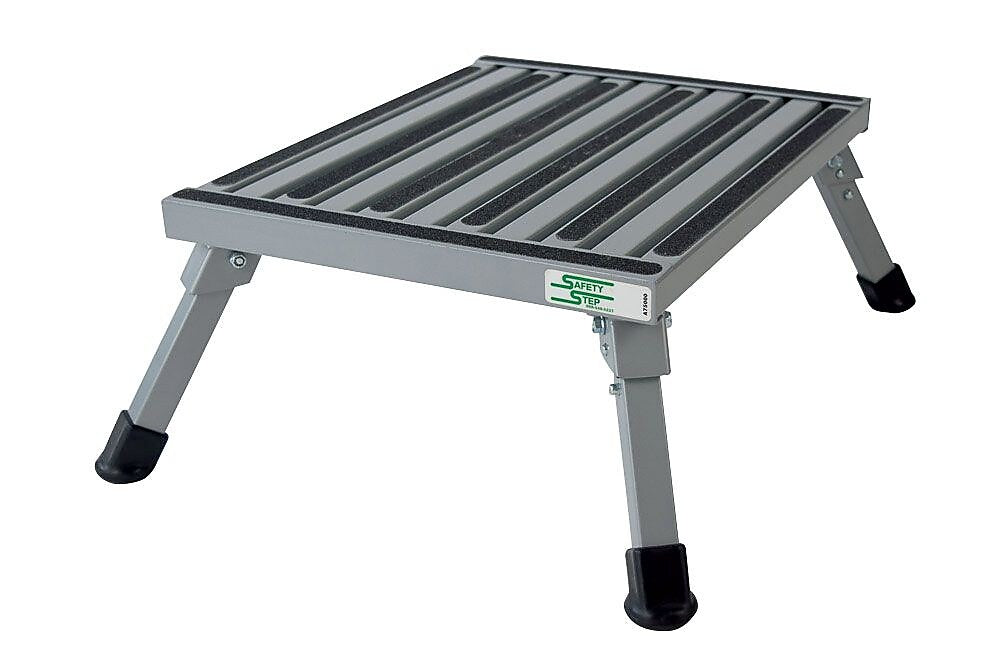 Safety Step Large Folding Aluminum Step, 100lb.