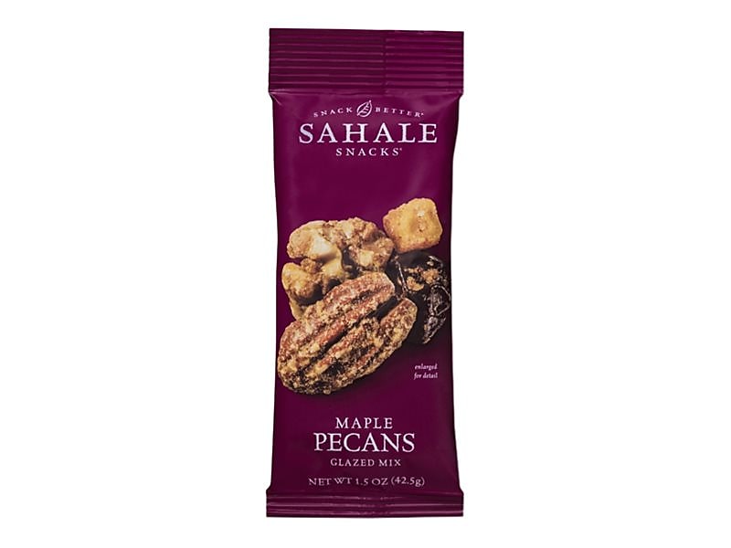 Sahale Snacks Maple Pecans Glazed Mix, 1.5 oz., 18/Carton