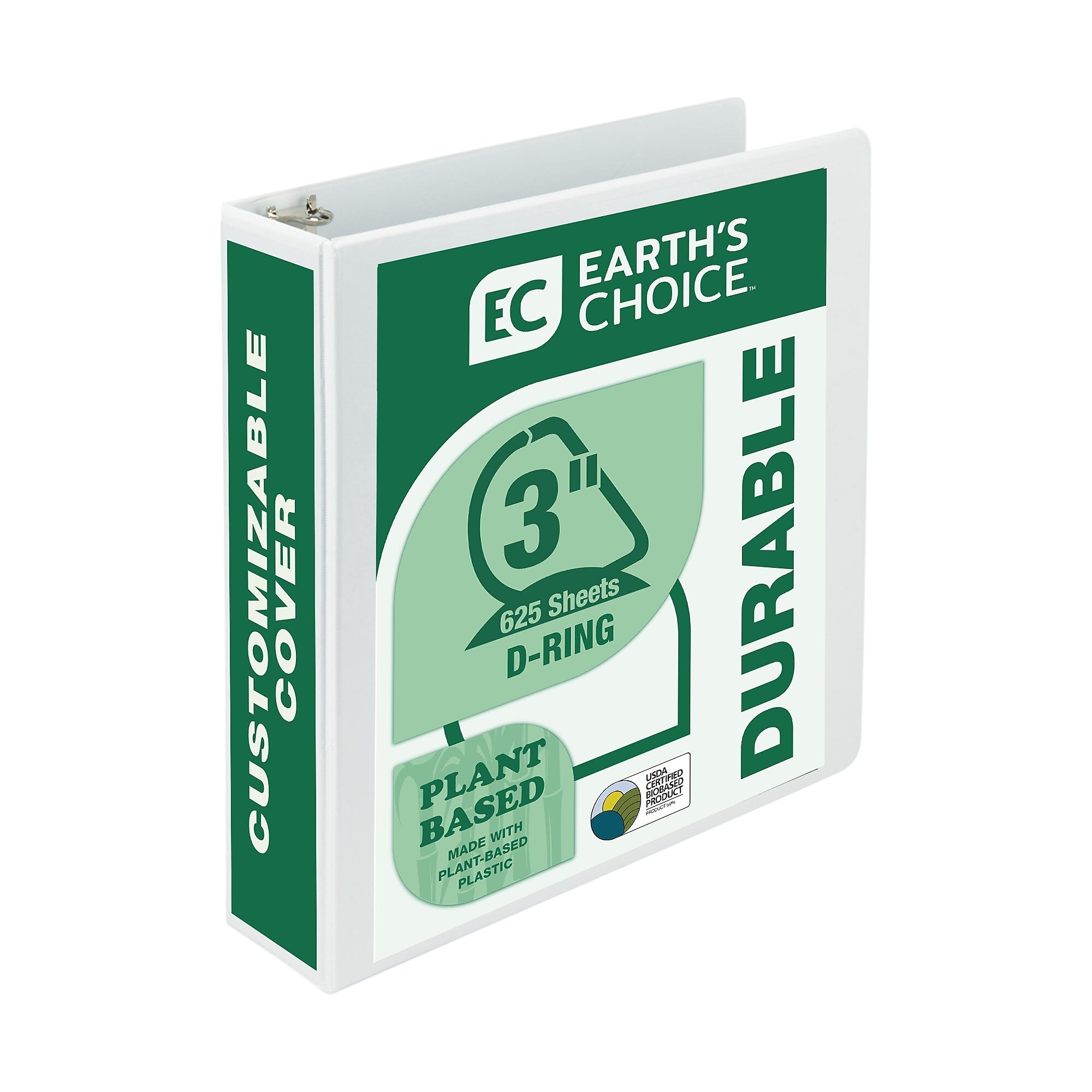 Samsill Earth's Choice Plant-Based Durable 3