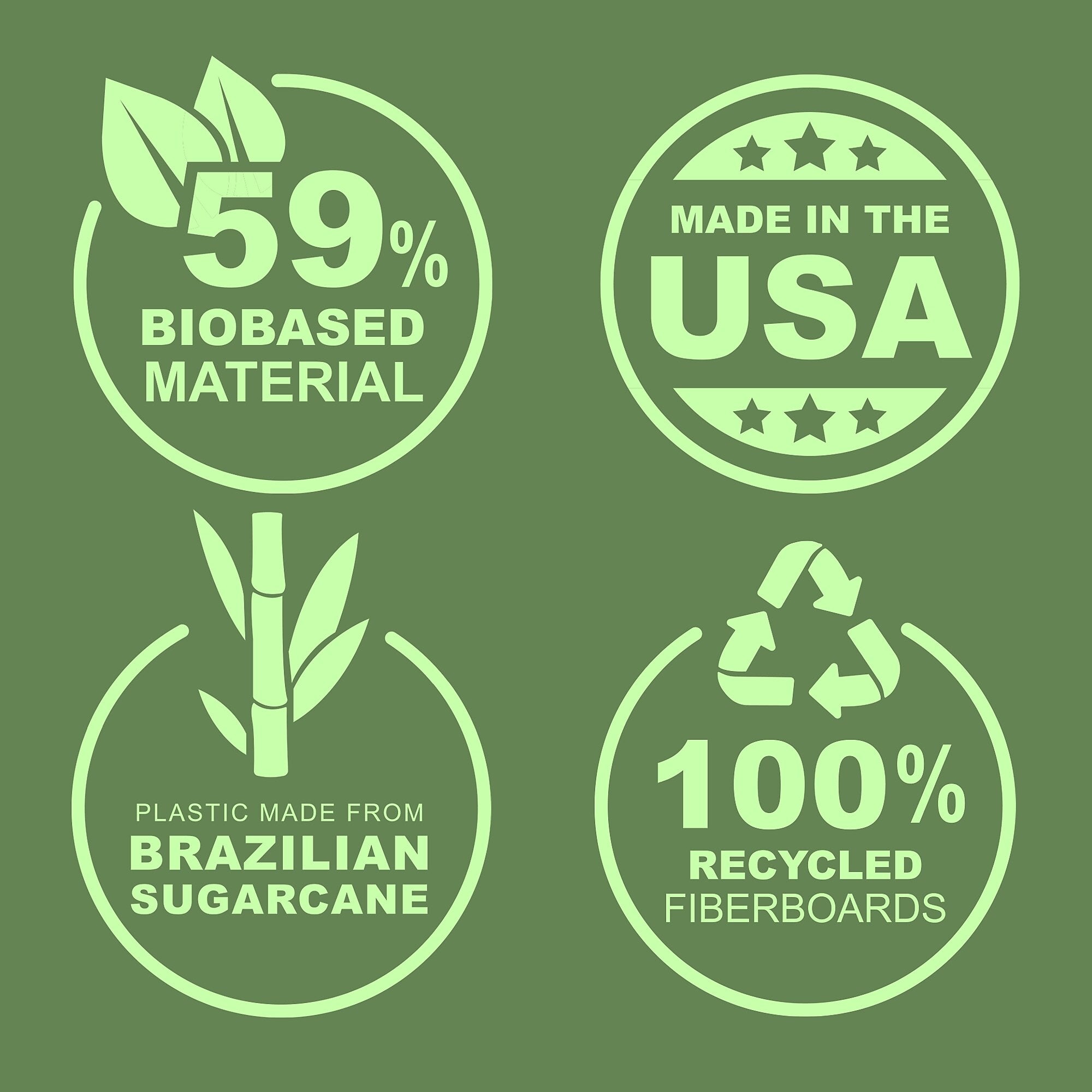Samsill Earth's Choice Plant-Based Durable 3