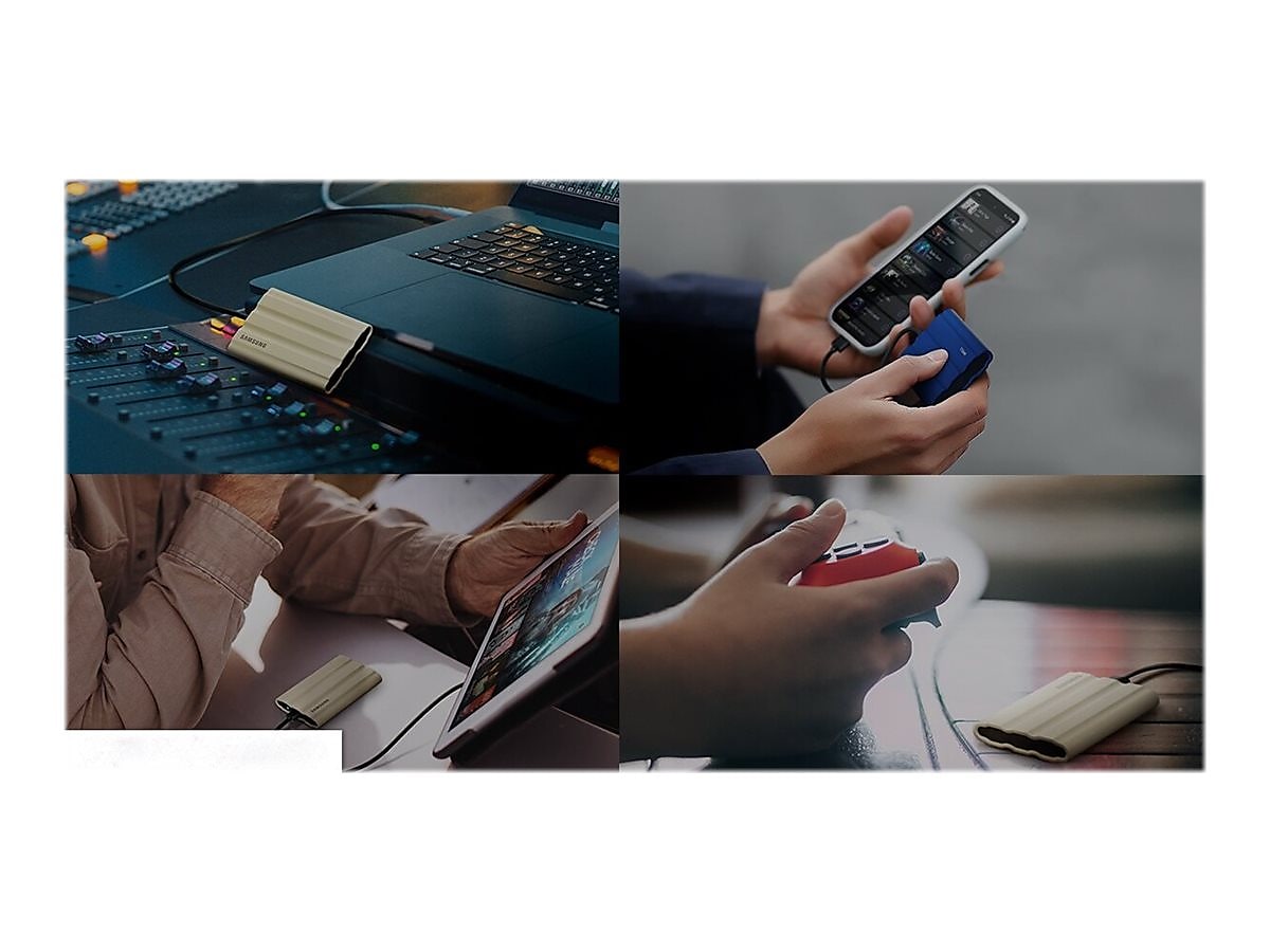 Samsung T7 Shield 2TB USB 3.2 External Solid State Drive