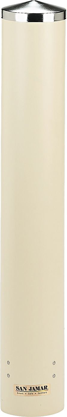 San Jamar® Foam Cup Dispenser with Removable Cap for 10 oz. Cups, 23 1/2