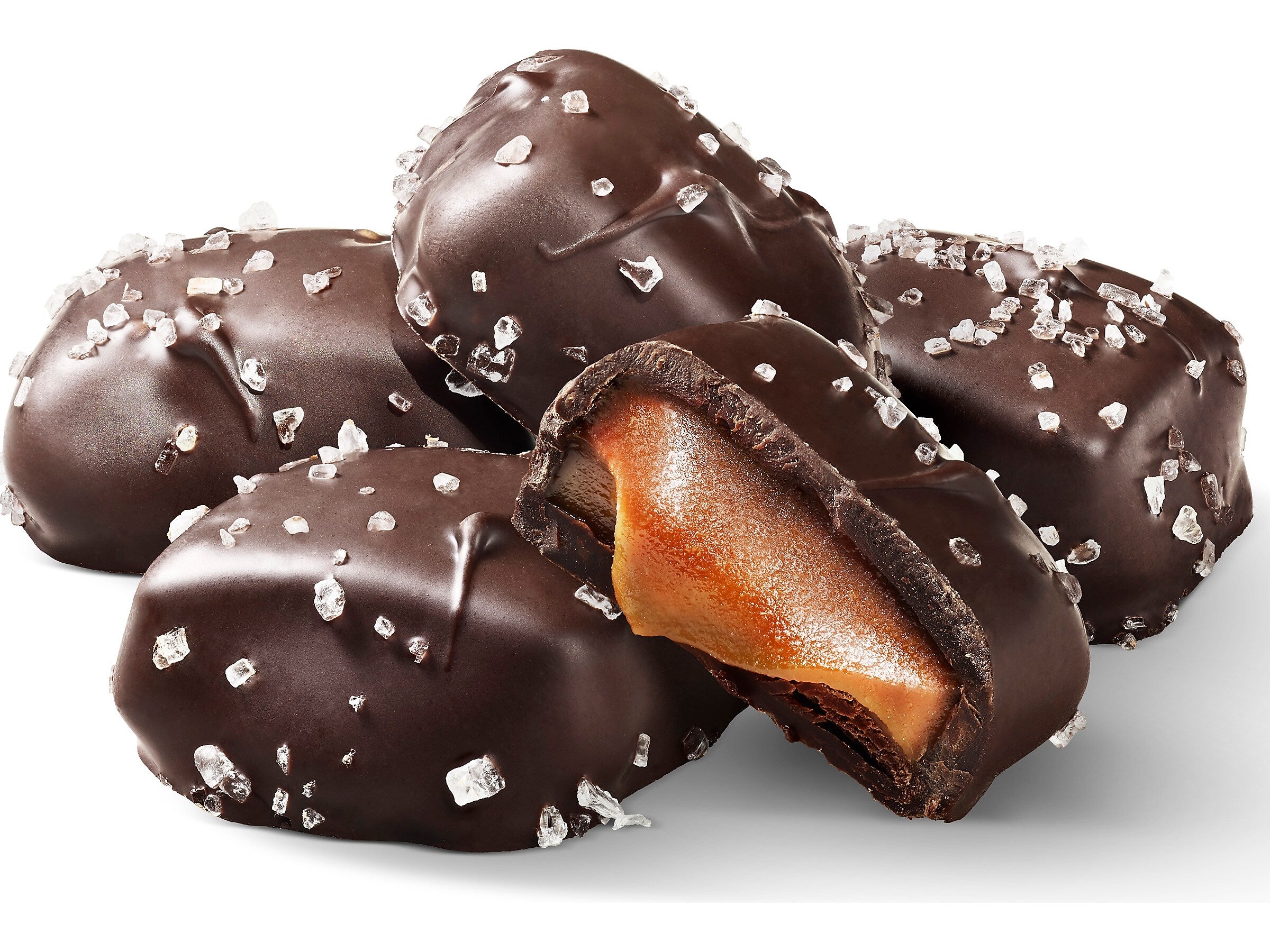 Sanders Small Batch Wonders Dark Chocolate Sea Salt Caramels, 18 Oz.