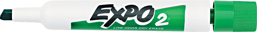 Sanford Dry Erase Marker, Chisel Point, Green