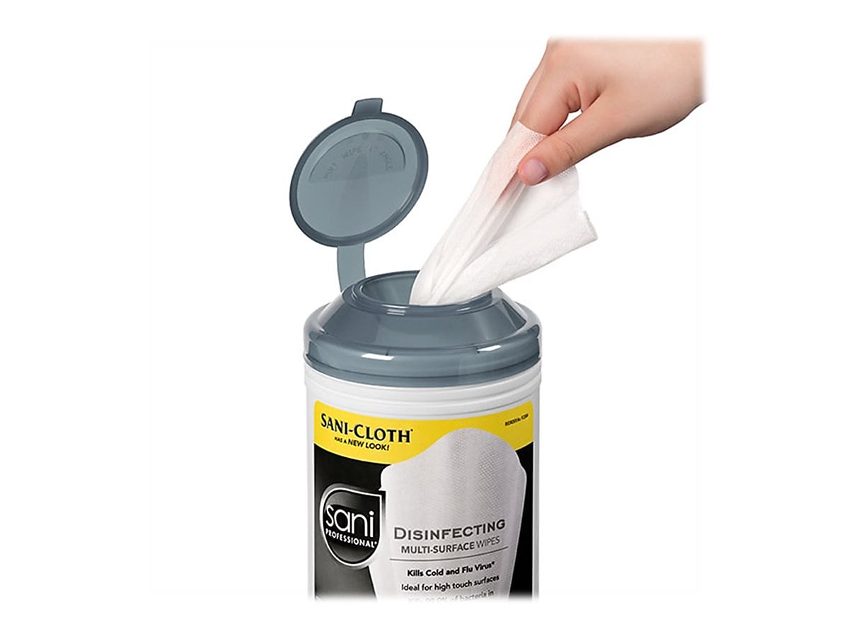 Sani-Cloth Professional Disinfecting Wipes, 200 Wipes/Container, 200/Pack