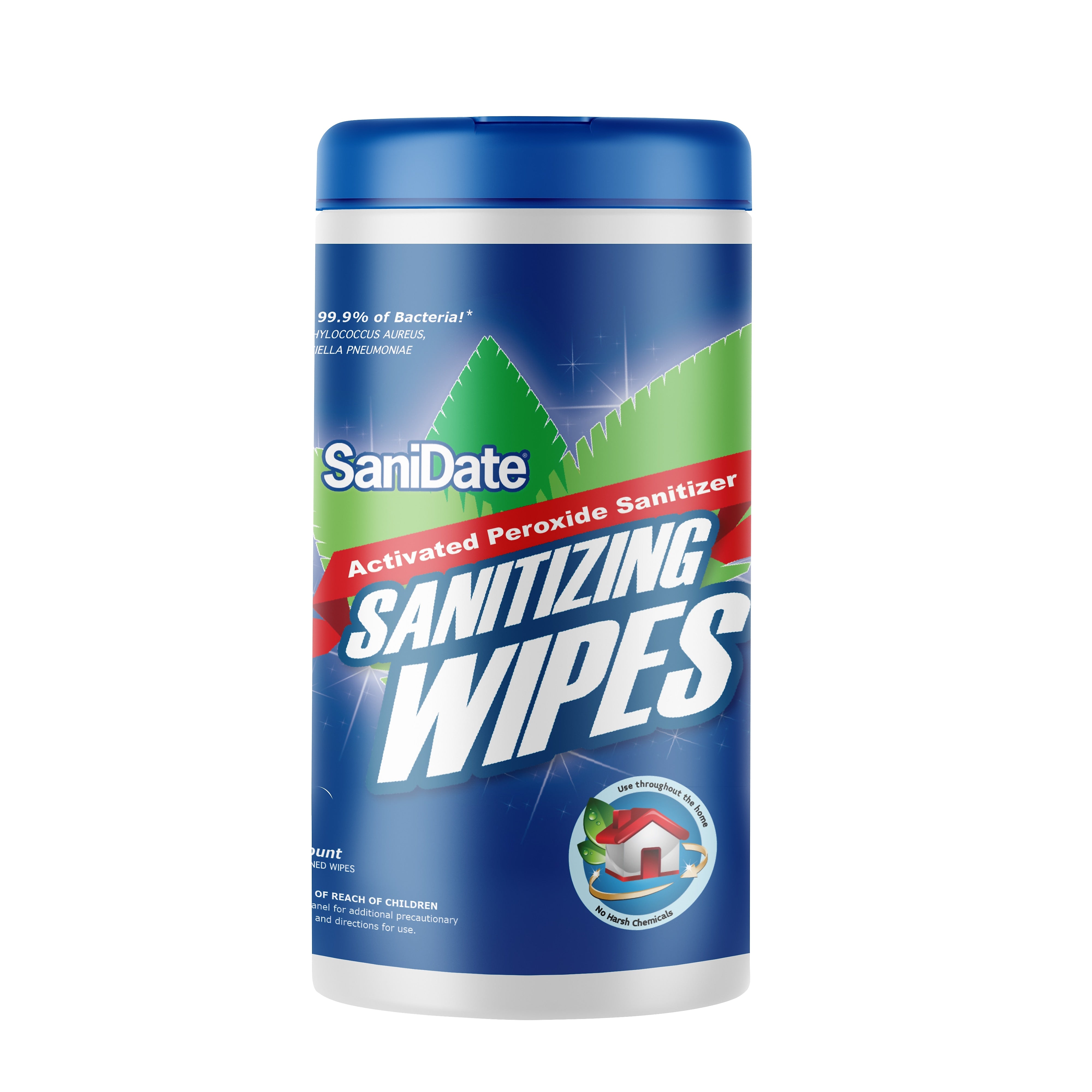 Sanidate Disinfecting Wipe, 125 Wipes