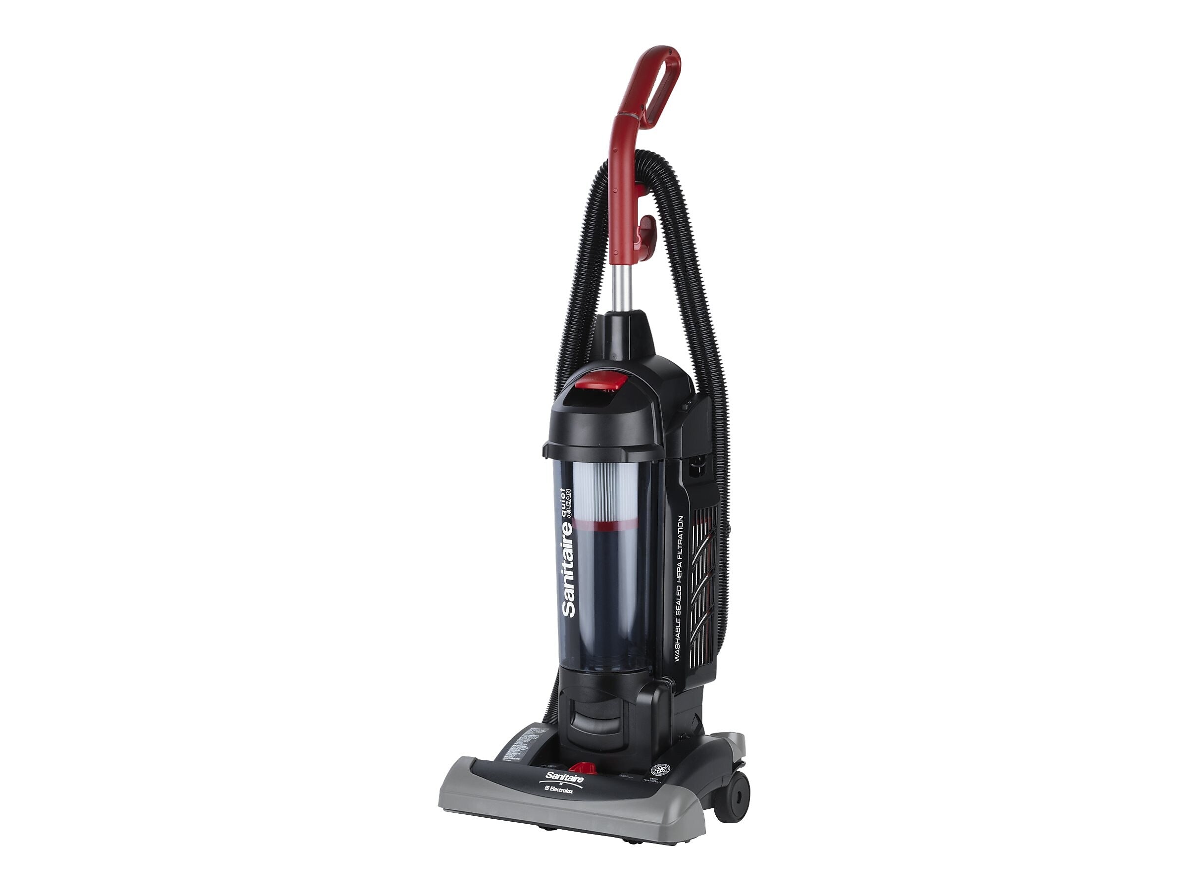 Sanitaire FORCE QuietClean Upright Bagless Vacuum, Black