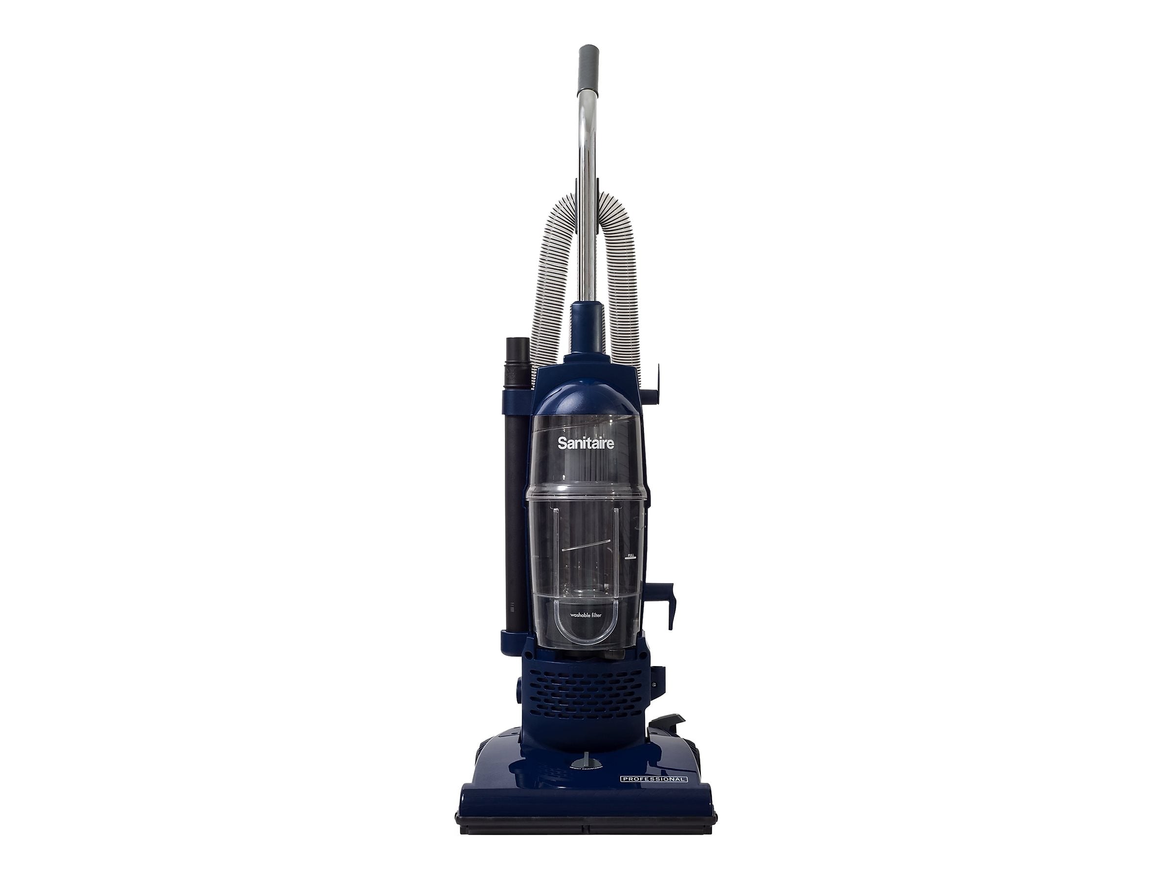 Sanitaire PROFESSIONAL Upright Vacuum, Bagless, Blue/Black