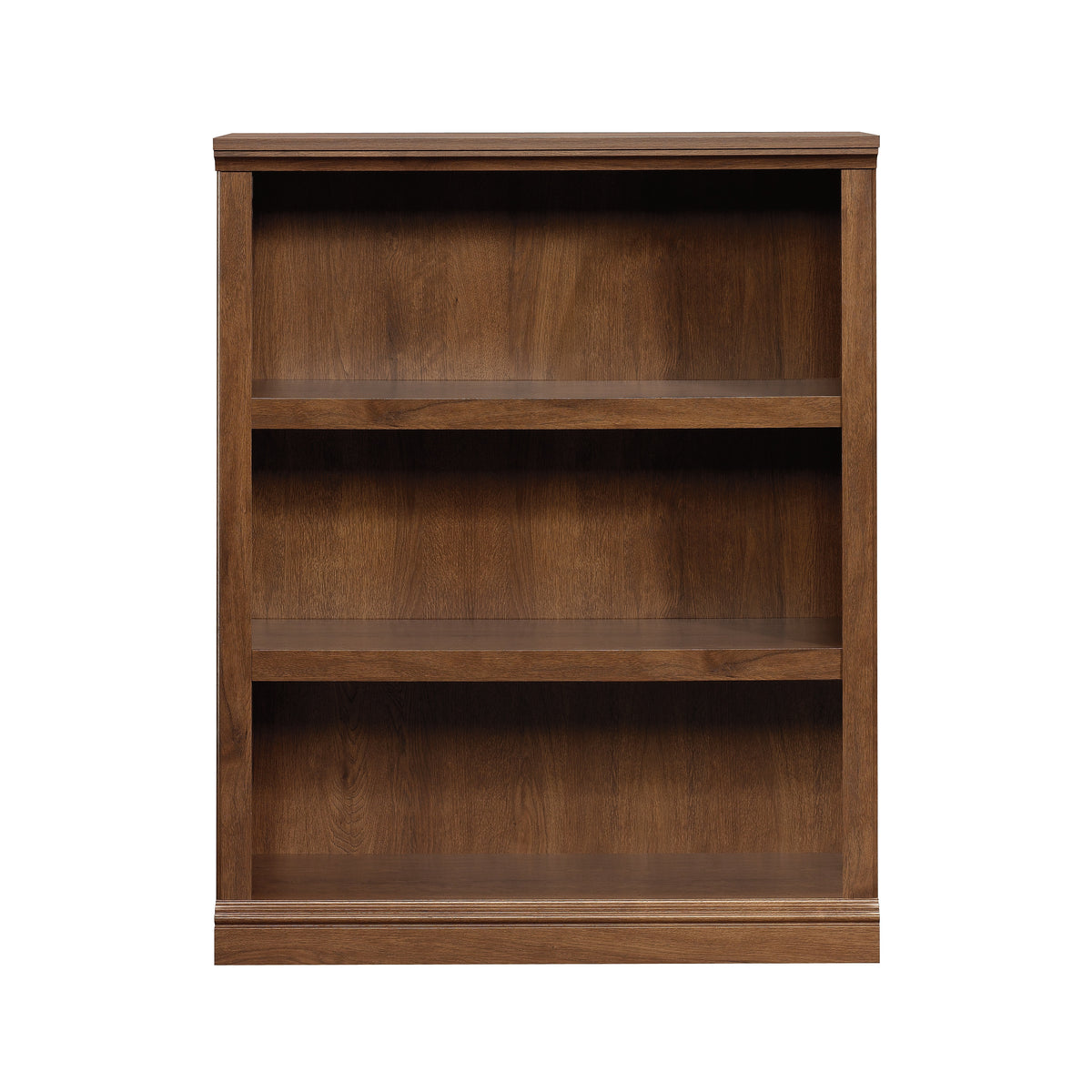 Sauder Select Collection 44"H 3-Shelf Bookcase, Oiled Oak