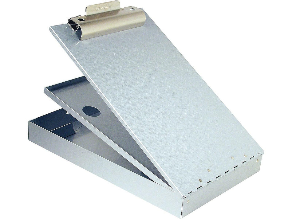 Saunders Cruiser-Mate Aluminum Storage Clipboard, Silver