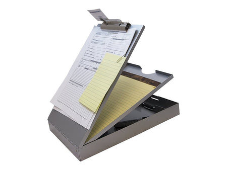 Saunders Cruiser-Mate Aluminum Storage Clipboard, Silver