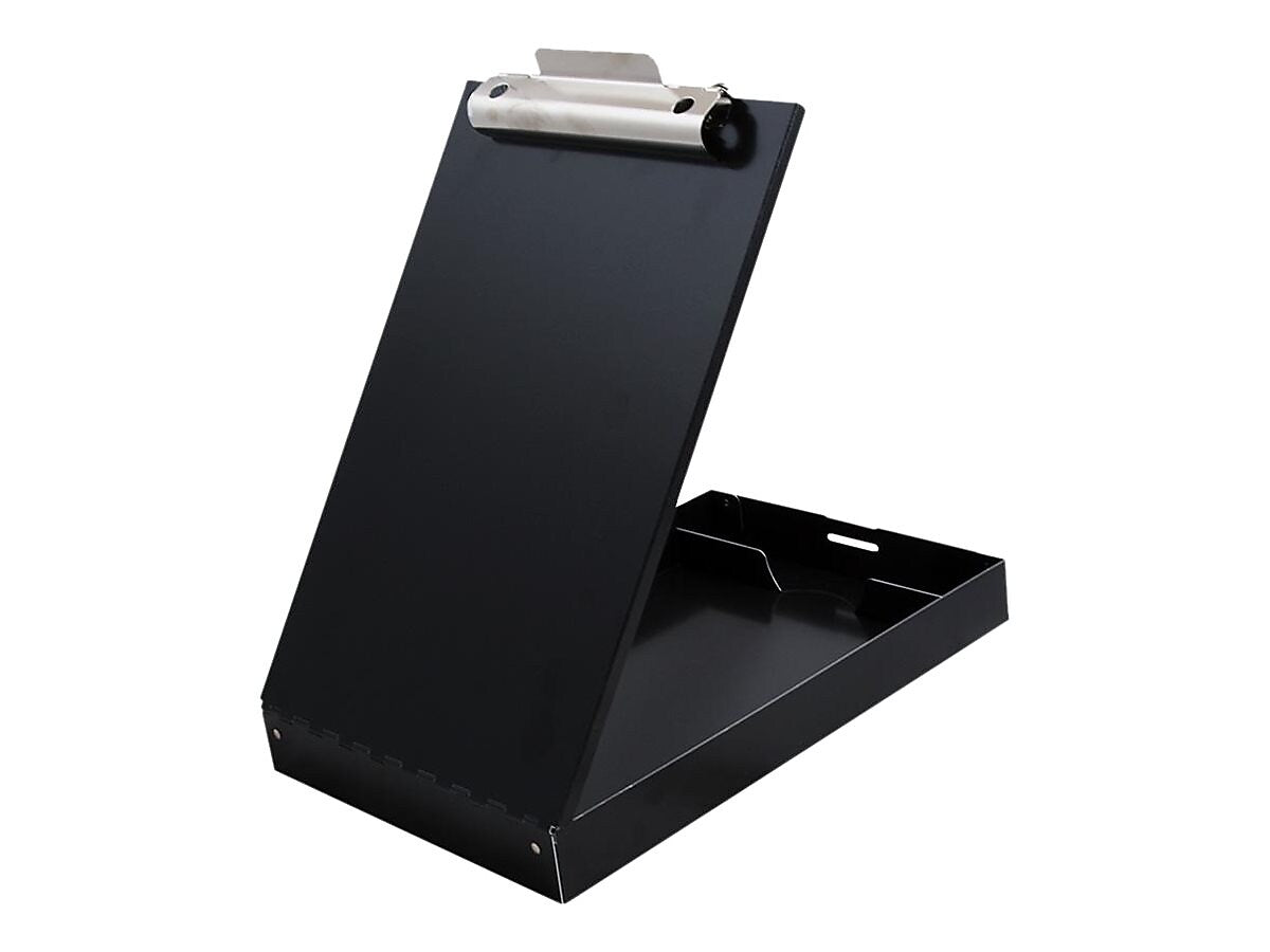 Saunders Redi-Rite Aluminum Storage Clipboard, Letter Size, Black