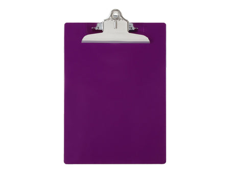 Saunders US-Works Plastic Clipboard, Letter Size, Purple