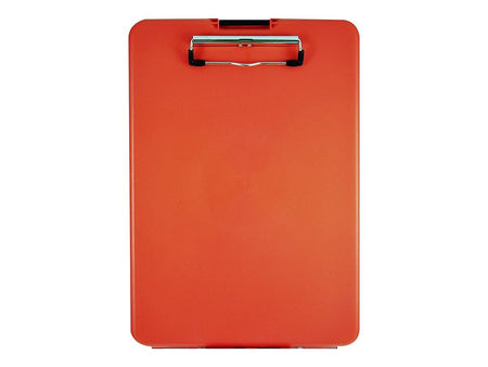 Saunders US-Works SlimMate Plastic Storage Clipboard, Letter Size, Red