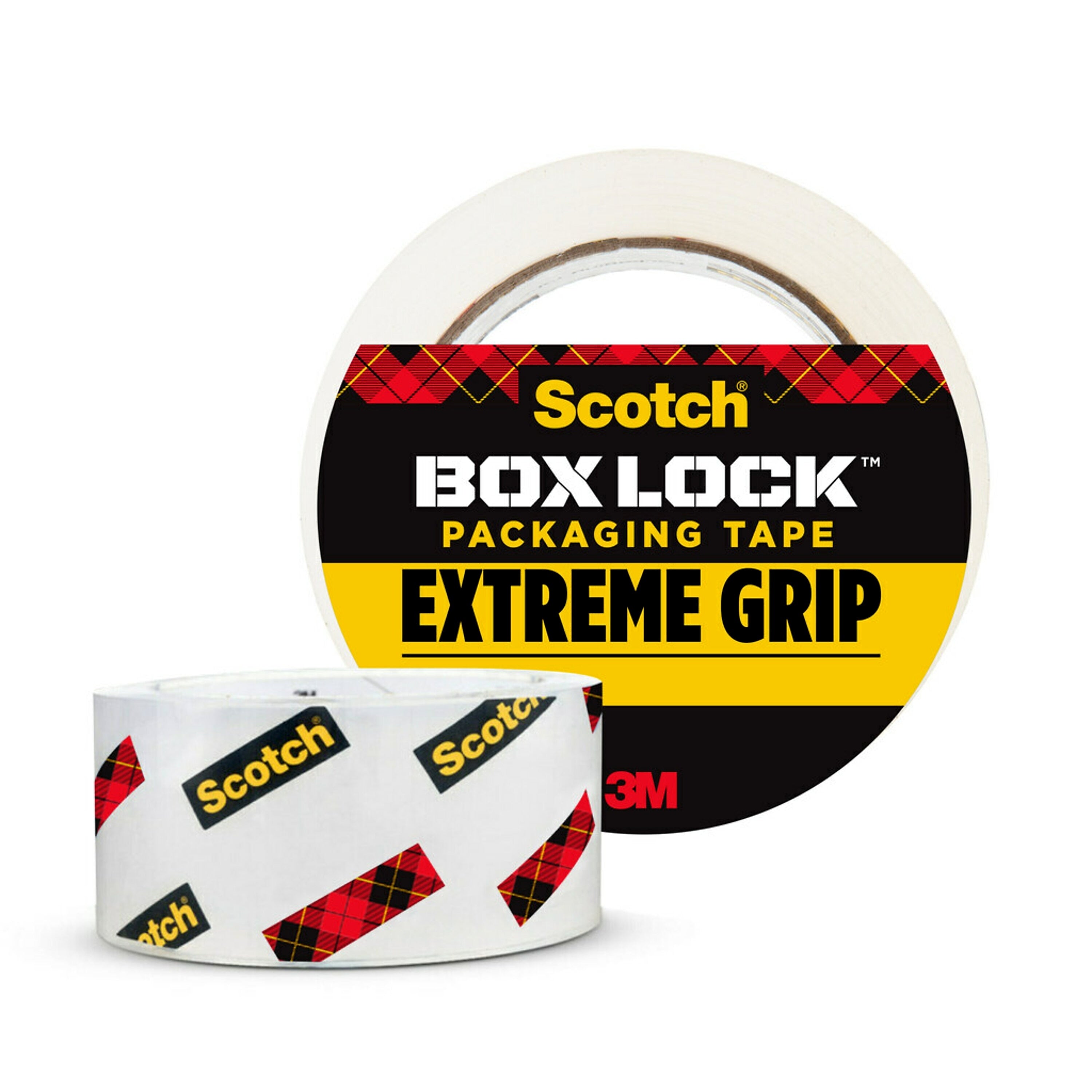 Scotch Box Lock Shipping Packing Tape, 1.88 in x 54.6 yds., Clear
