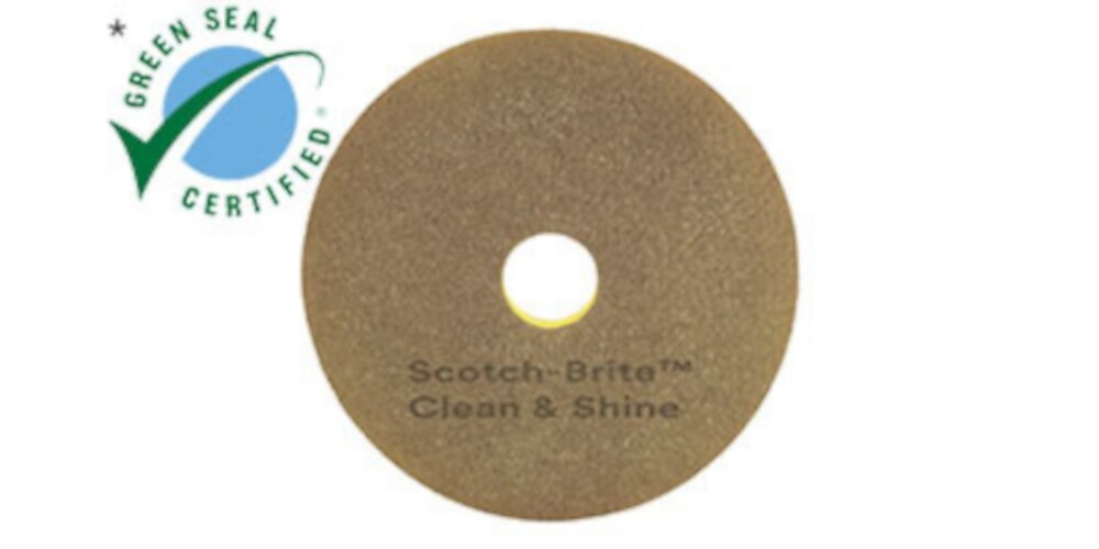 Scotch-Brite Cleaning Floor Pad, 5/Carton