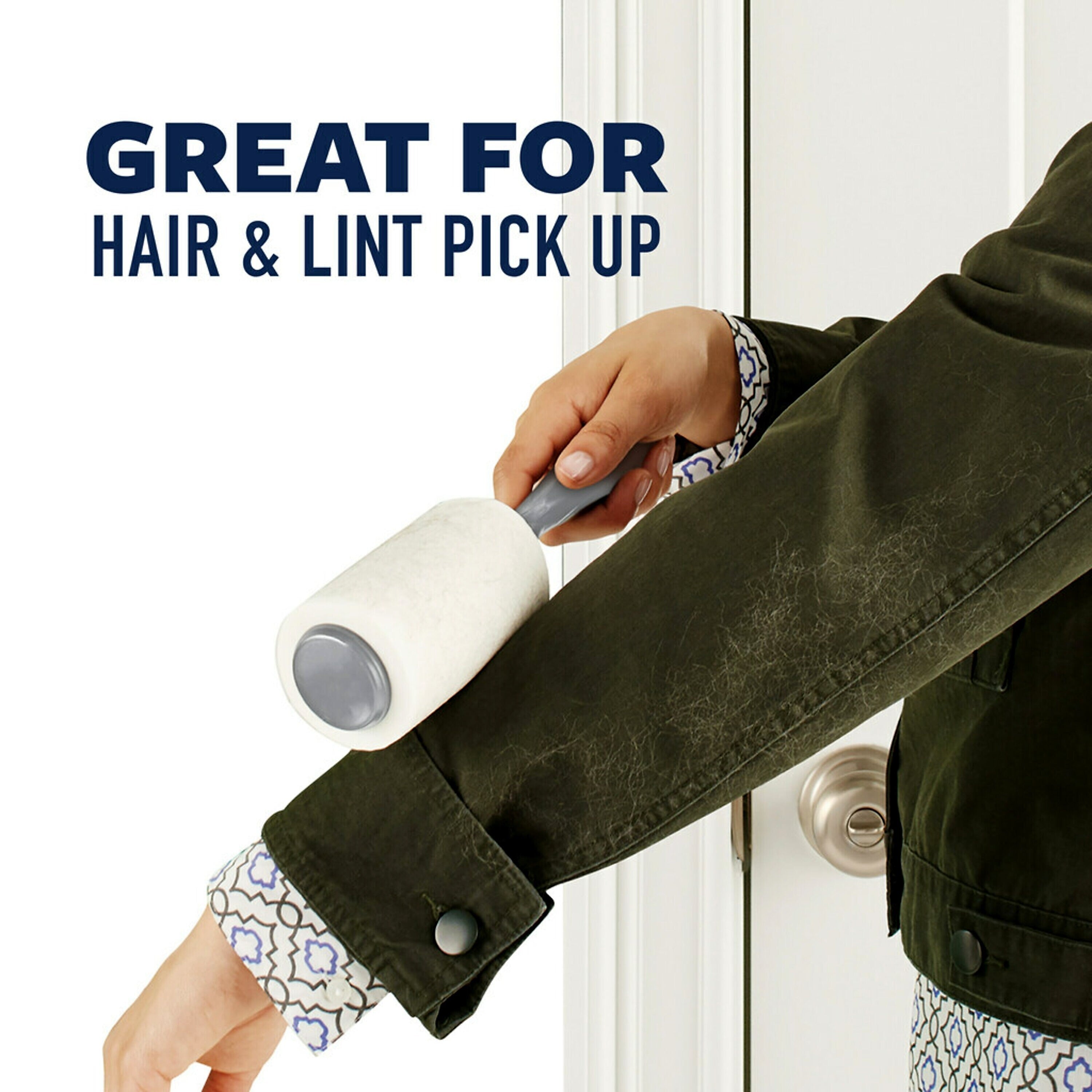 Scotch-Brite Everyday Clean Lint Roller Refill, 4 in x 36.9 ft, 70 sheets/roll