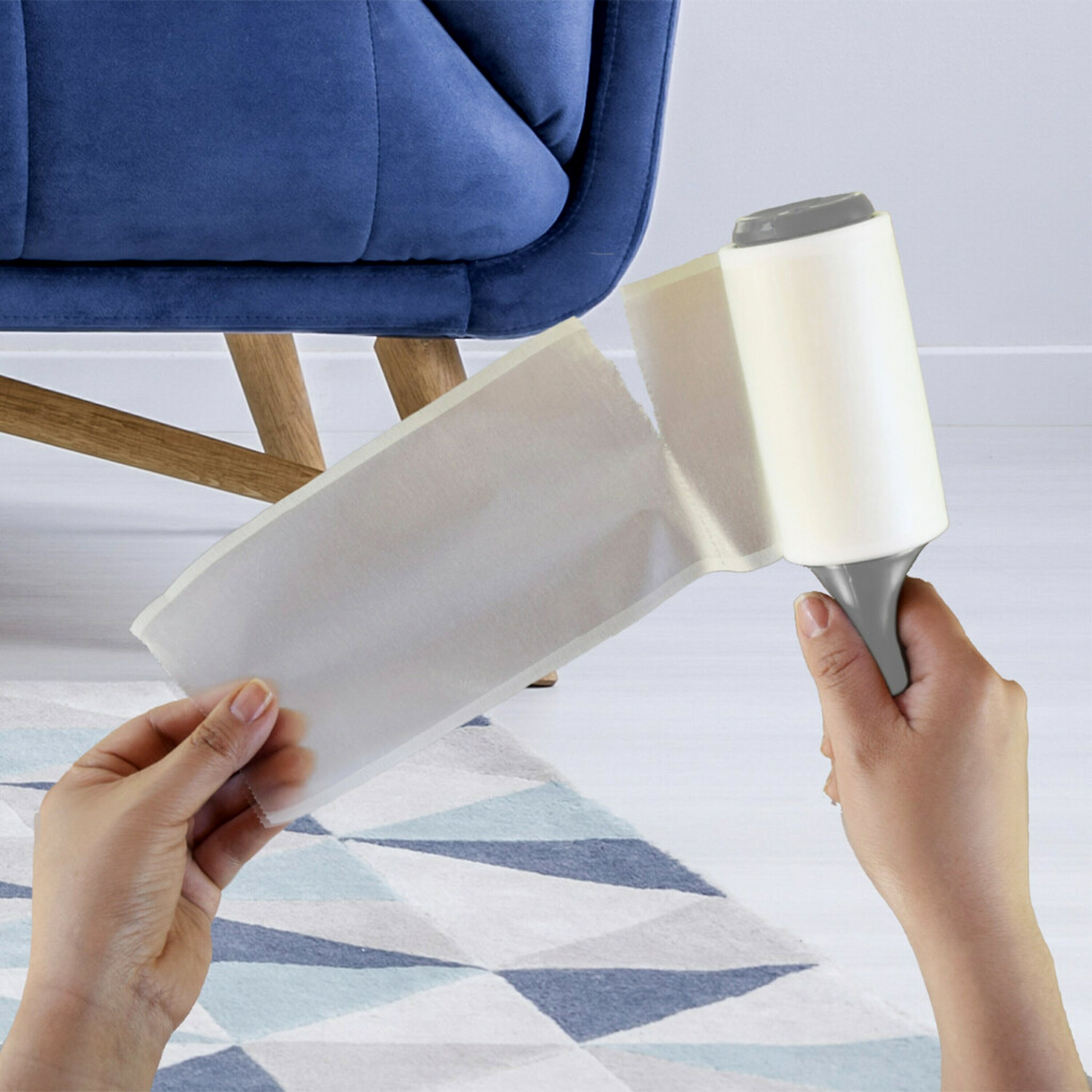 Scotch-Brite Everyday Clean Lint Roller Refill, 4 in x 36.9 ft, 70 sheets/roll