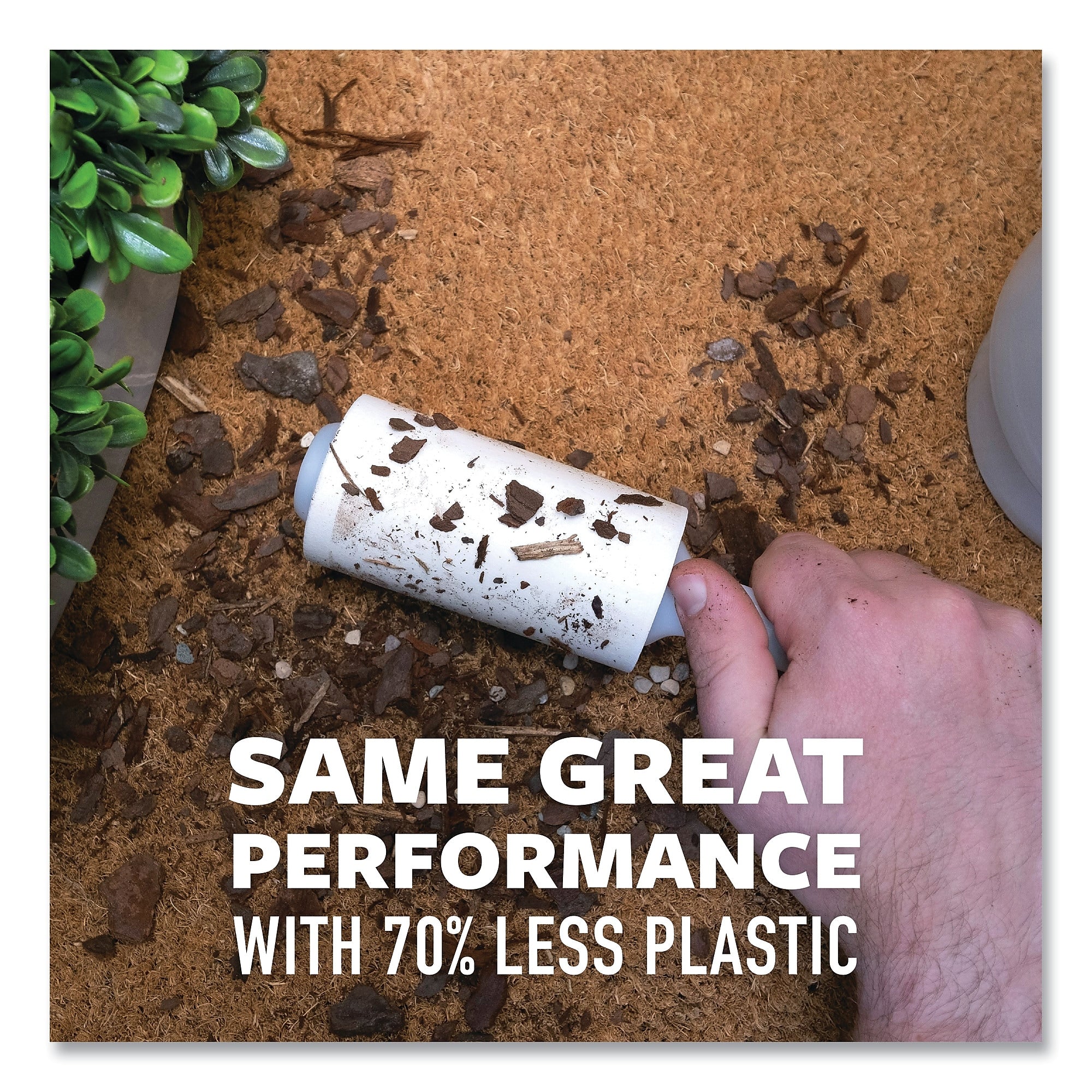 Scotch-Brite™ Greener Clean Lint Roller, 4