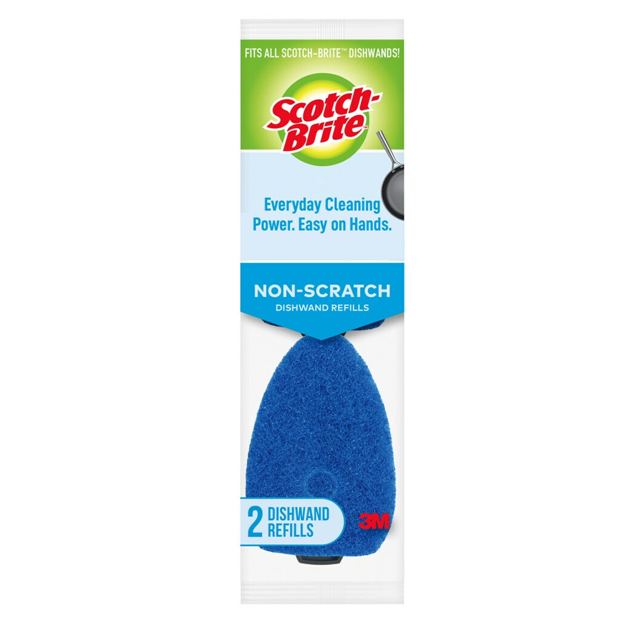 Scotch-Brite® Non-Scratch Dishwand Refill 7/2
