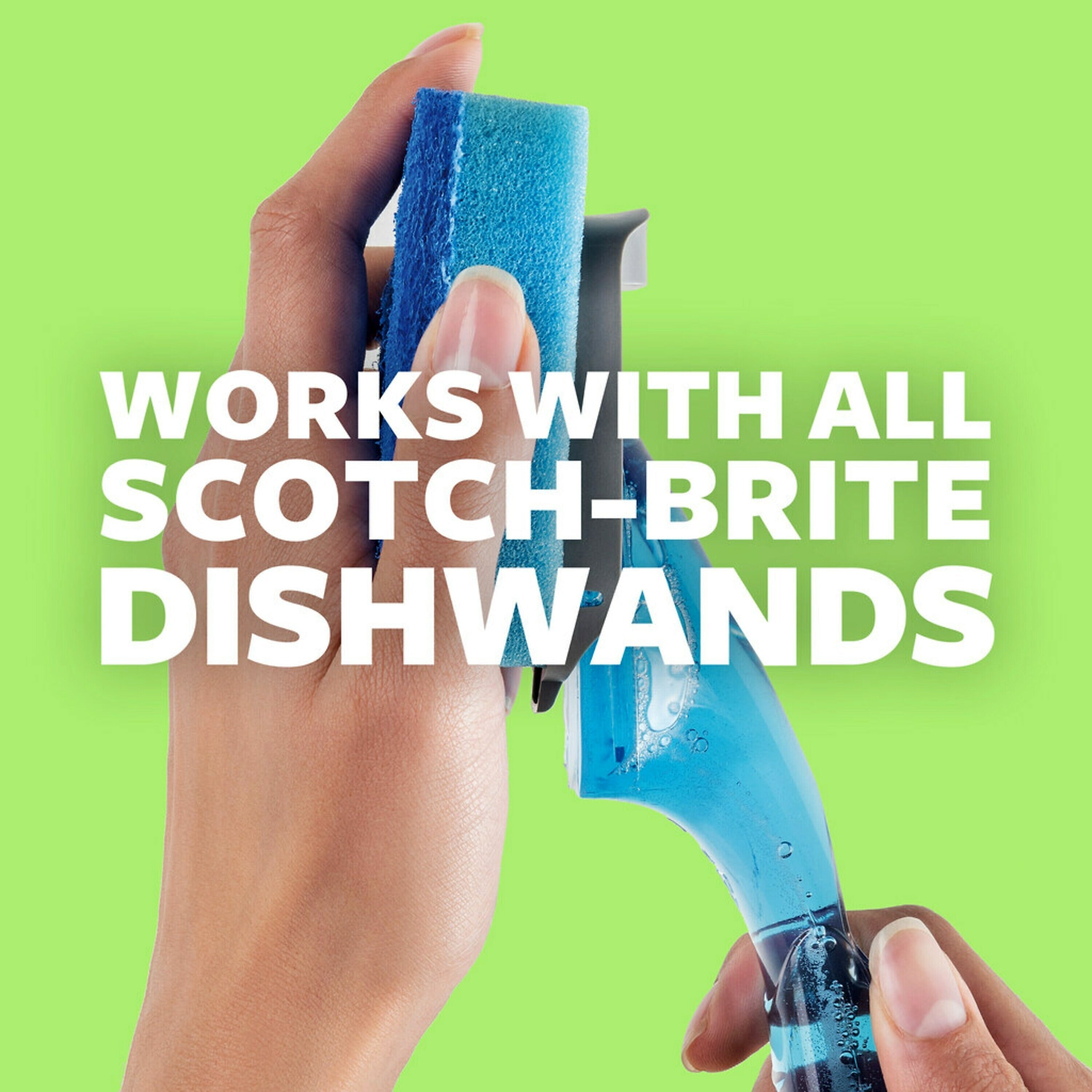Scotch-Brite® Non-Scratch Dishwand Refill 7/2