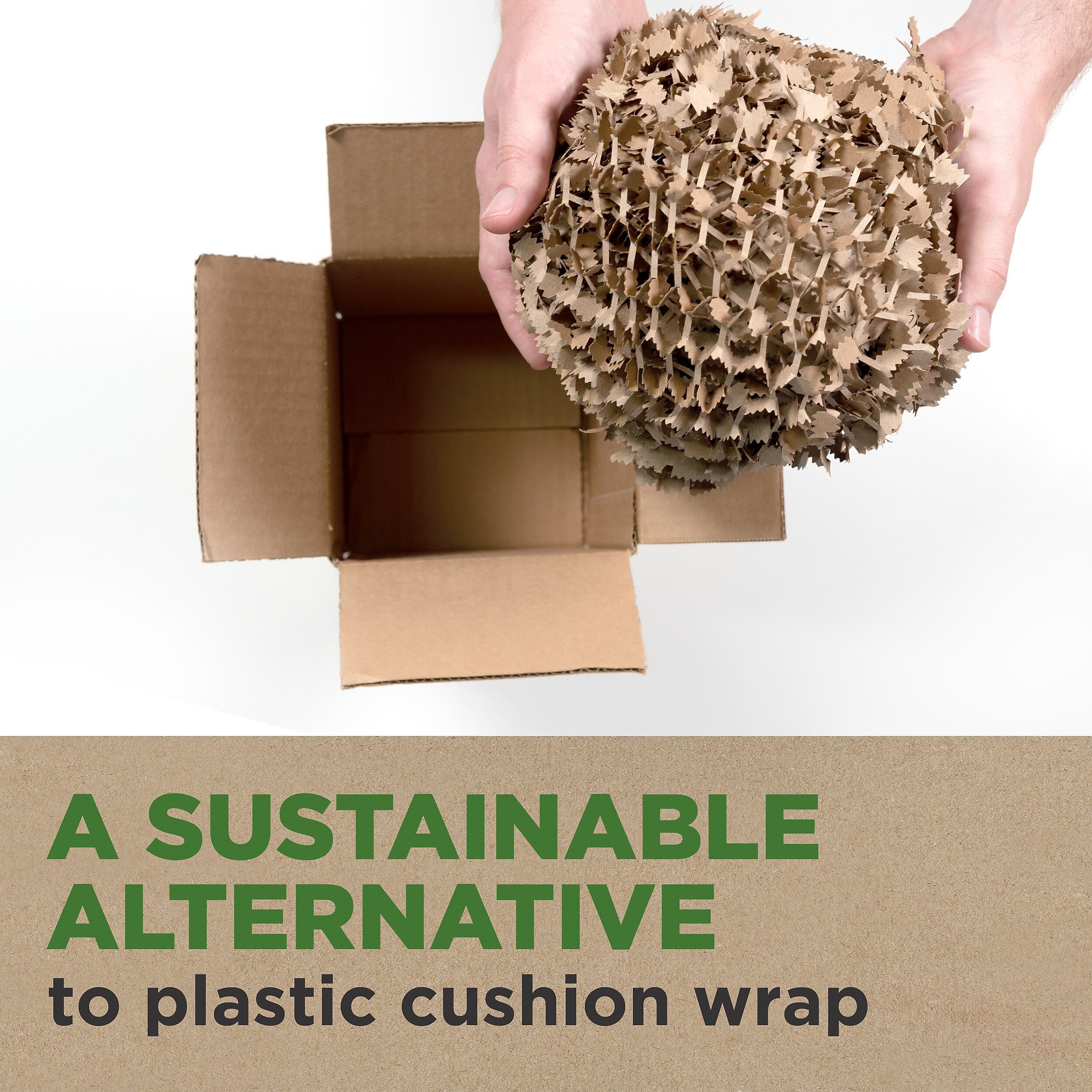 Scotch Cushion Lock Protective Wrap, Tan, 12