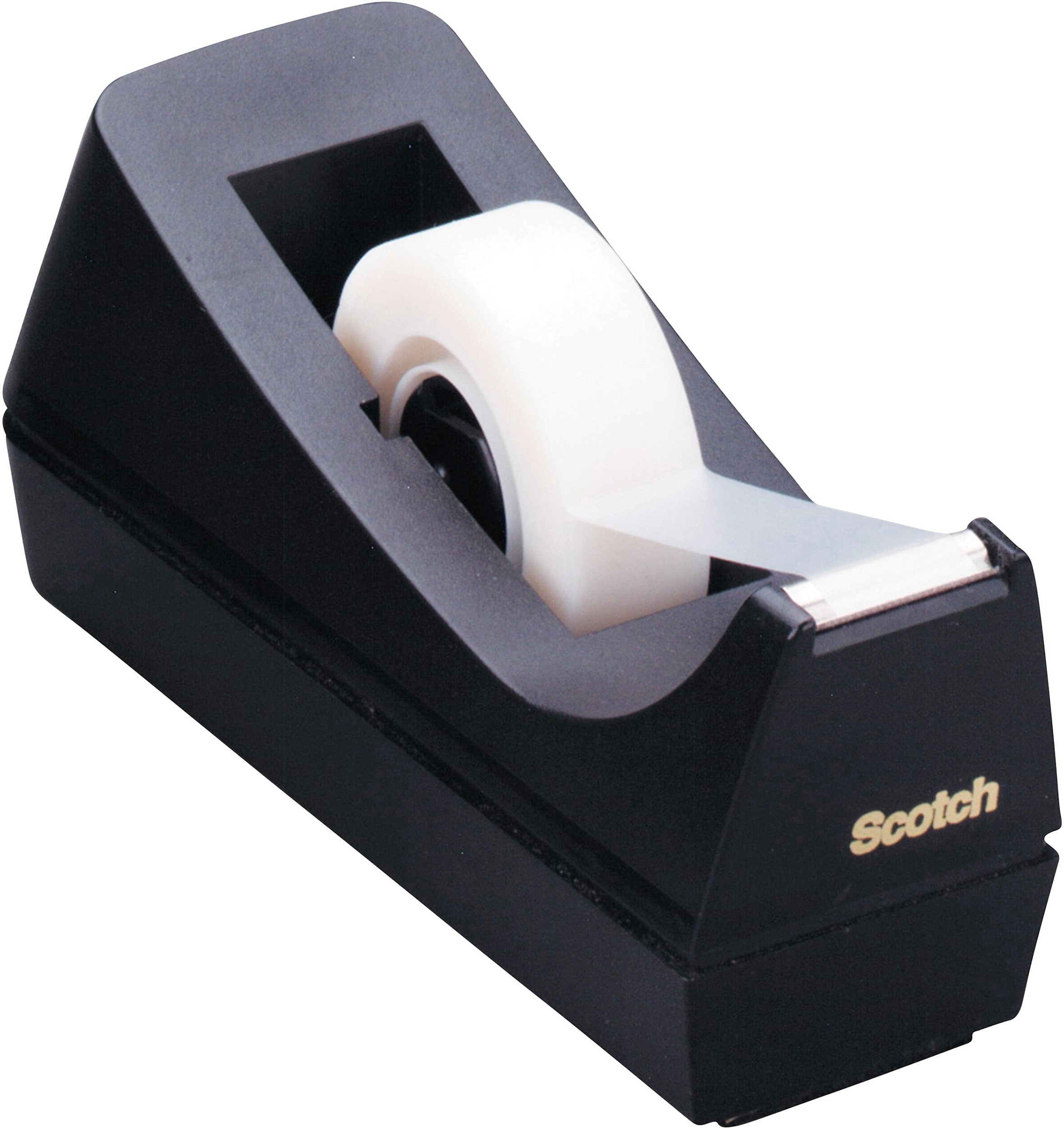 Scotch Desktop Tape Dispenser, Black