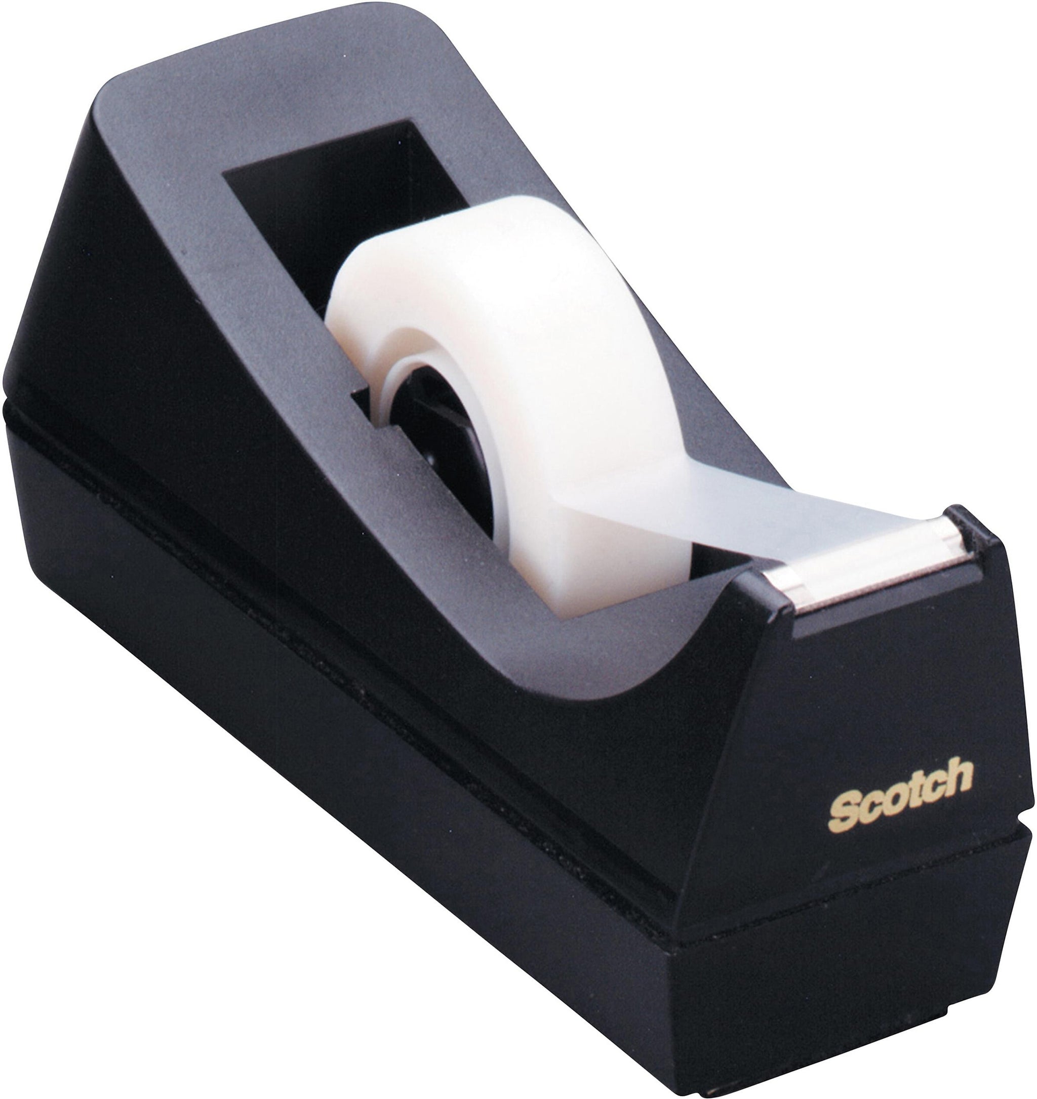 Scotch Desktop Tape Dispenser, Black