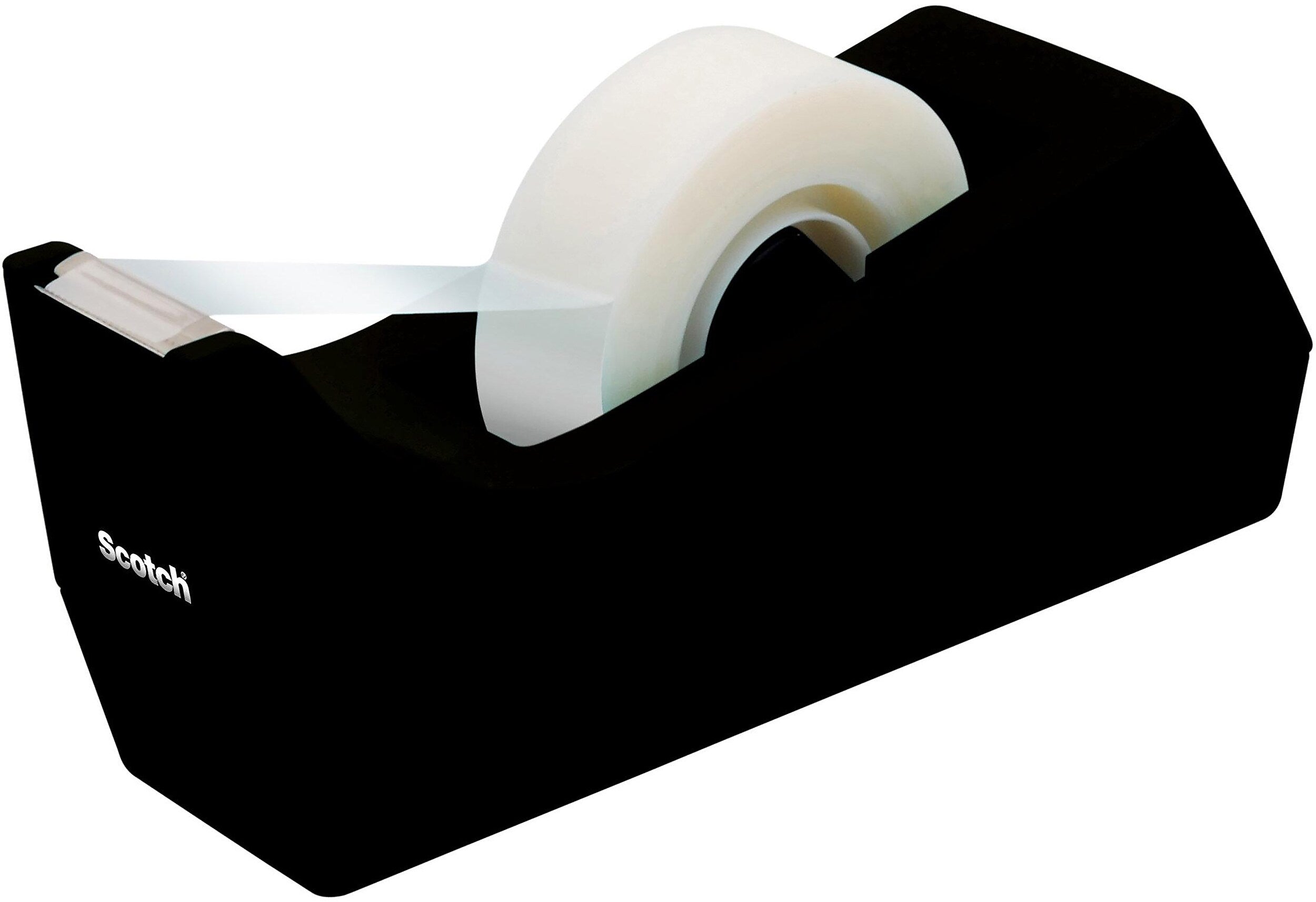 Scotch Desktop Tape Dispenser, Black