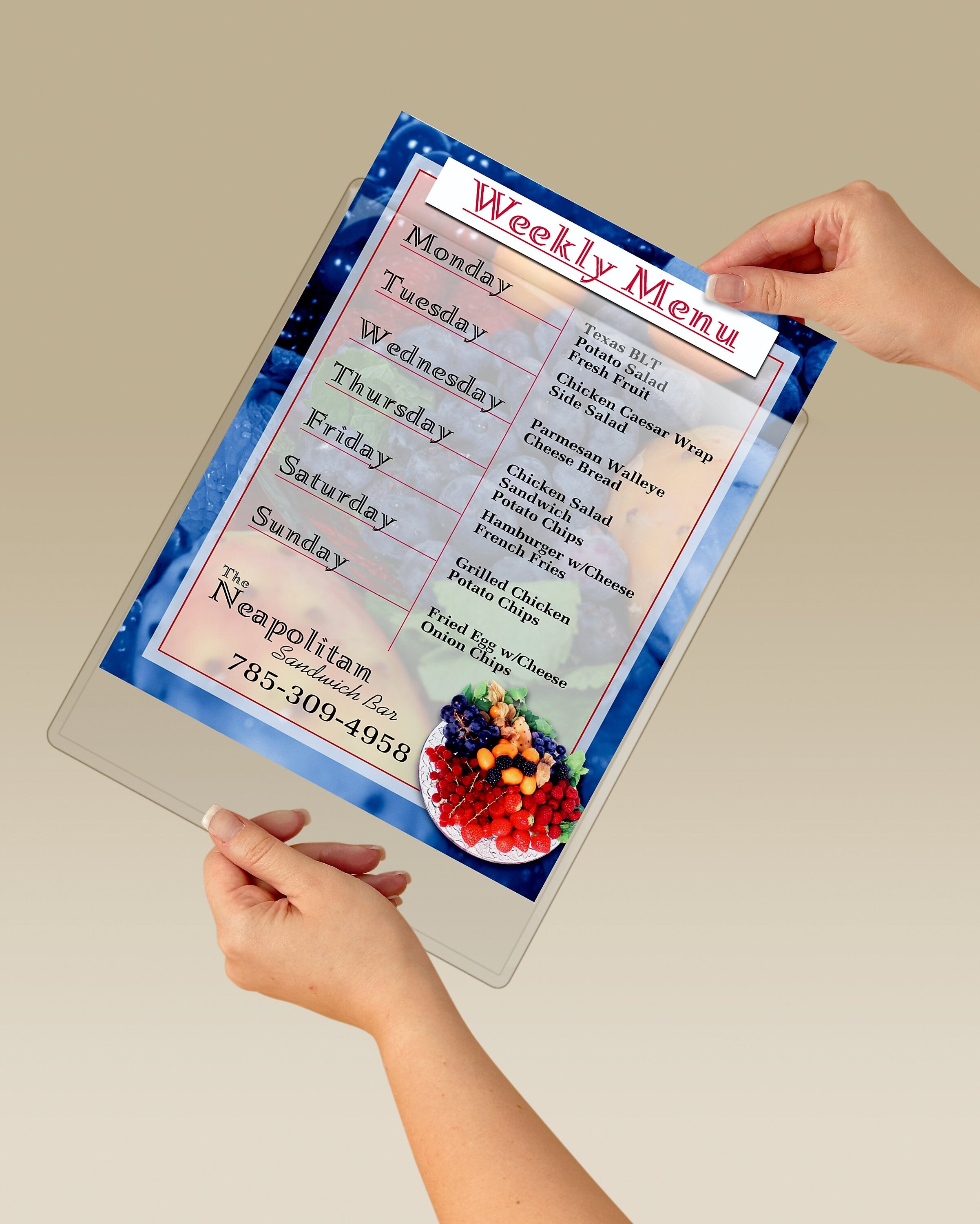 Scotch Display Pocket, 8.5