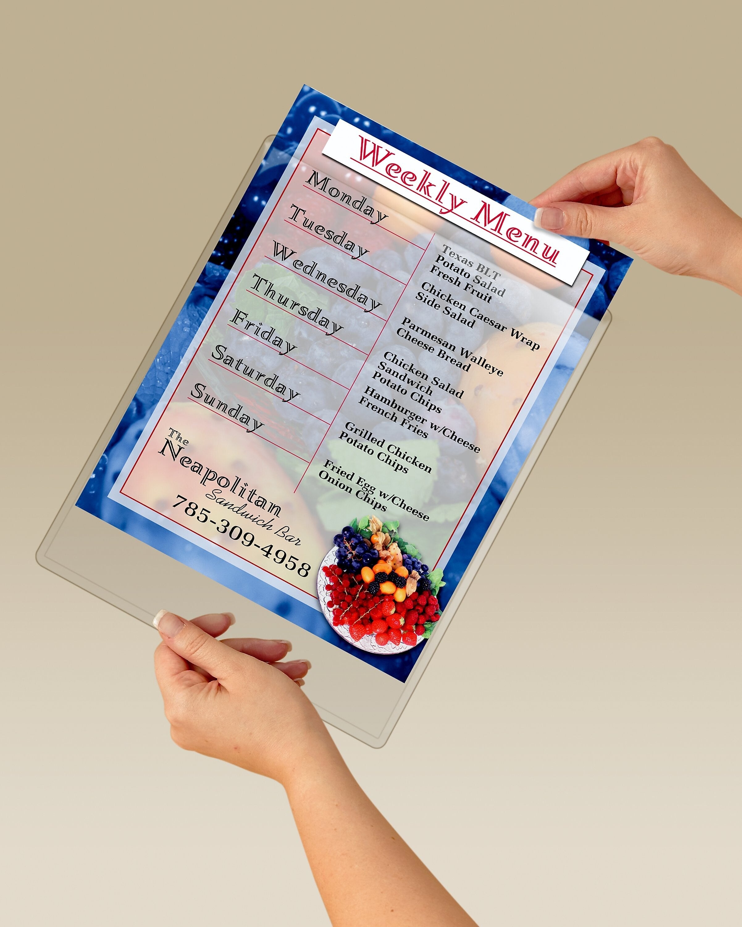 Scotch Display Pocket, 8.5