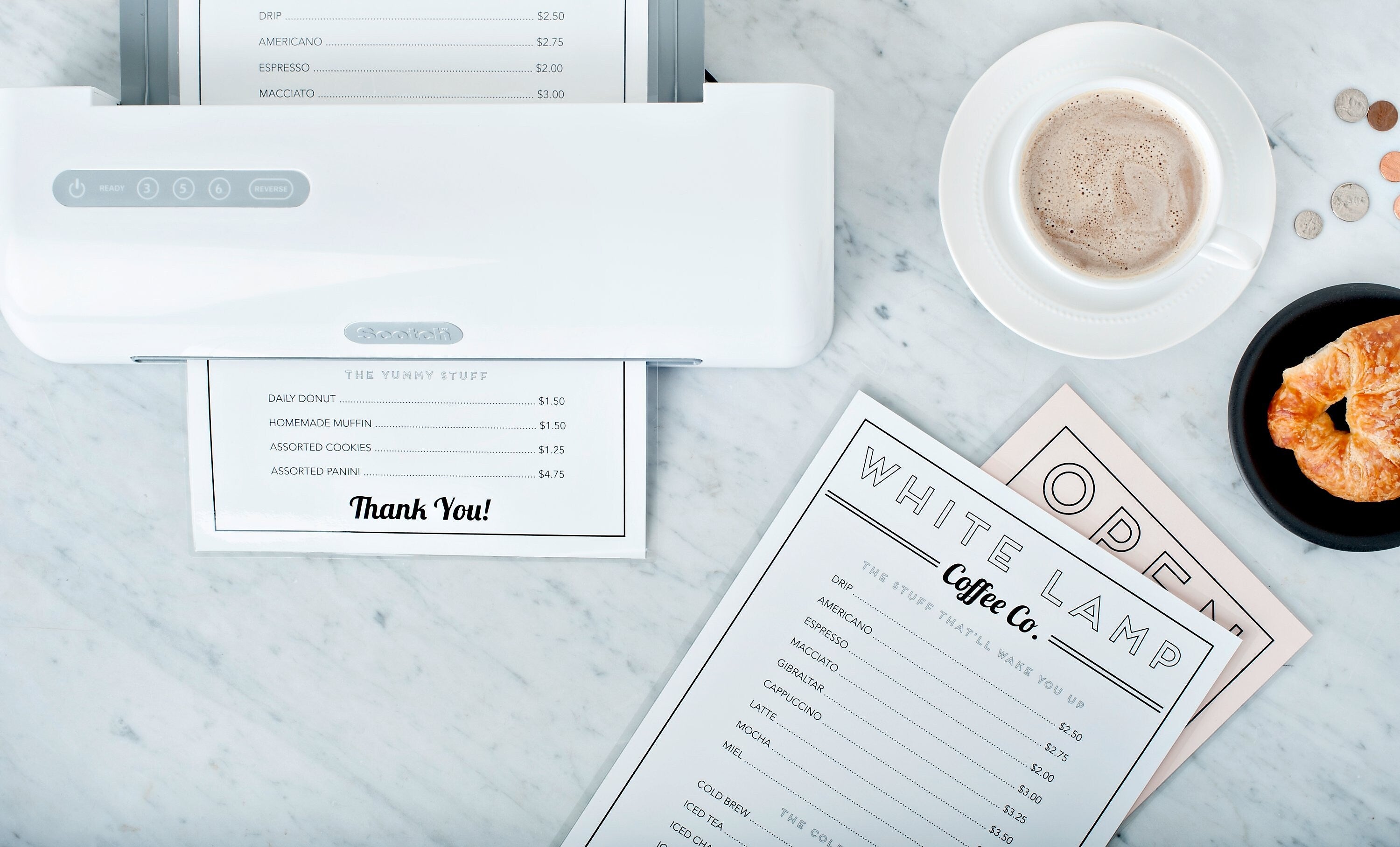 Scotch® Dry Erase Thermal Laminating Pouches, Letter Size, 8.9